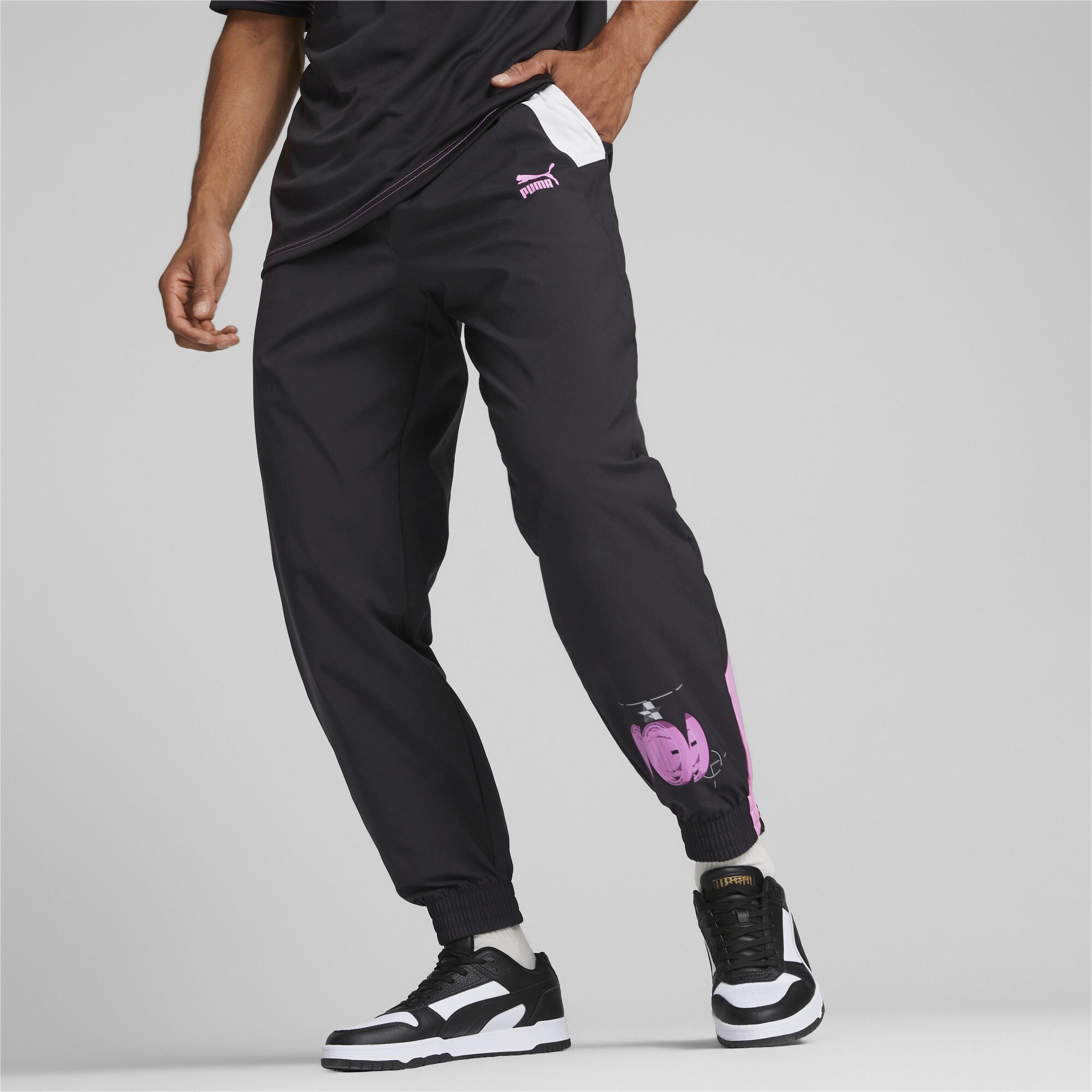 Puma AC Milan Unisex Siyah Eşofman Altı