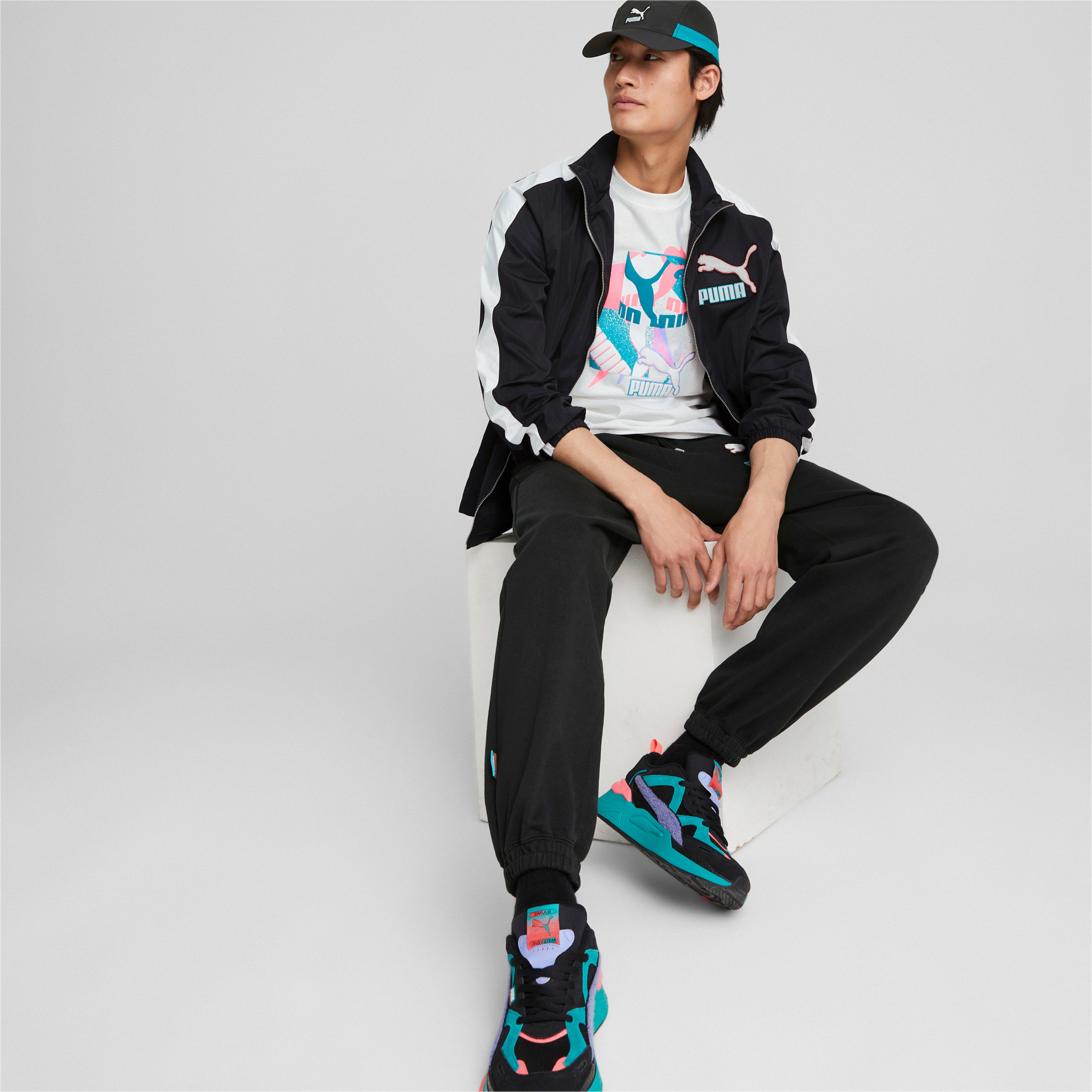 Puma Fandom Sweatpants Tr Erkek Siyah Eşofman Altı