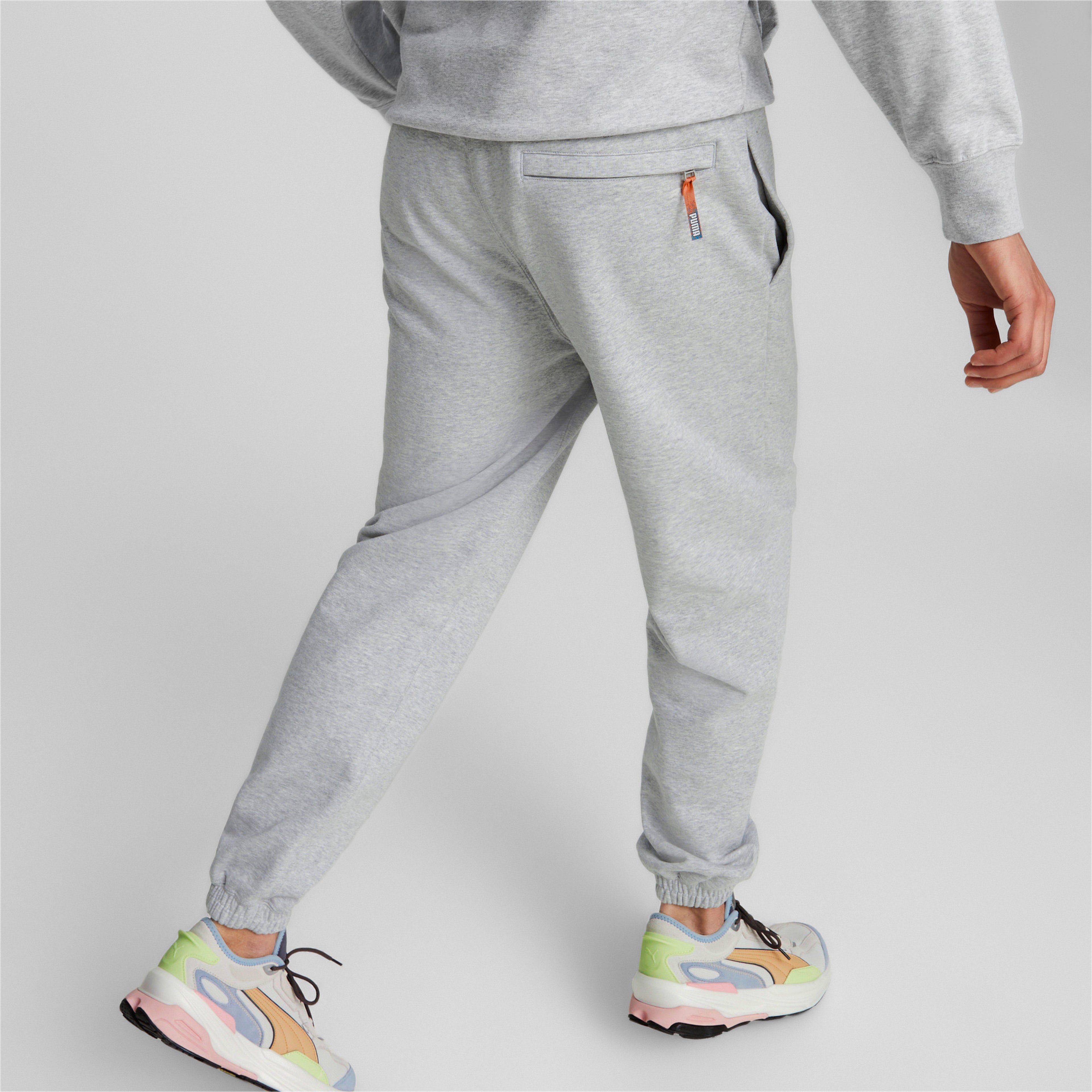 Puma Fandom Tr Erkek Gri Eşofman Altı