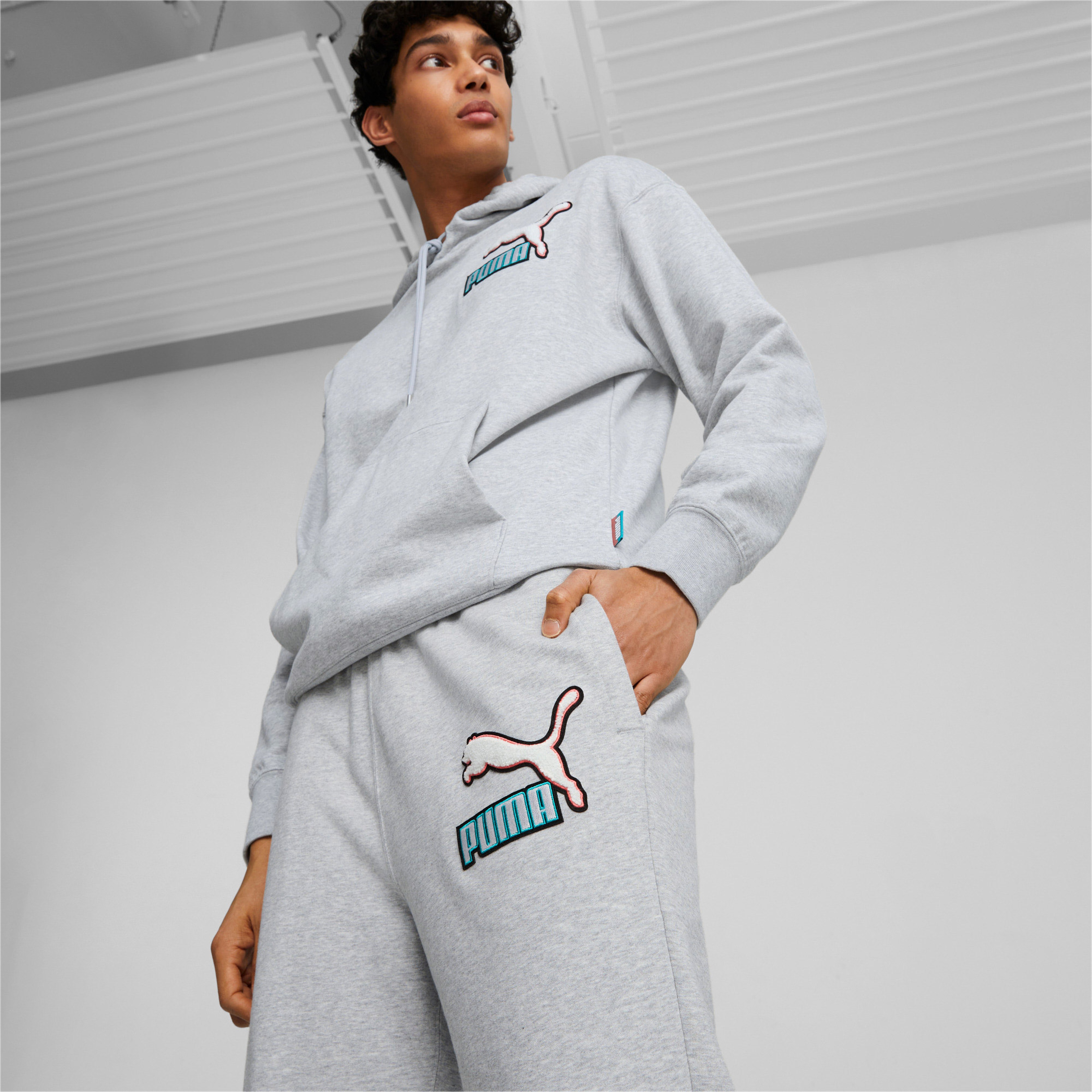Puma Fandom Tr Erkek Gri Eşofman Altı