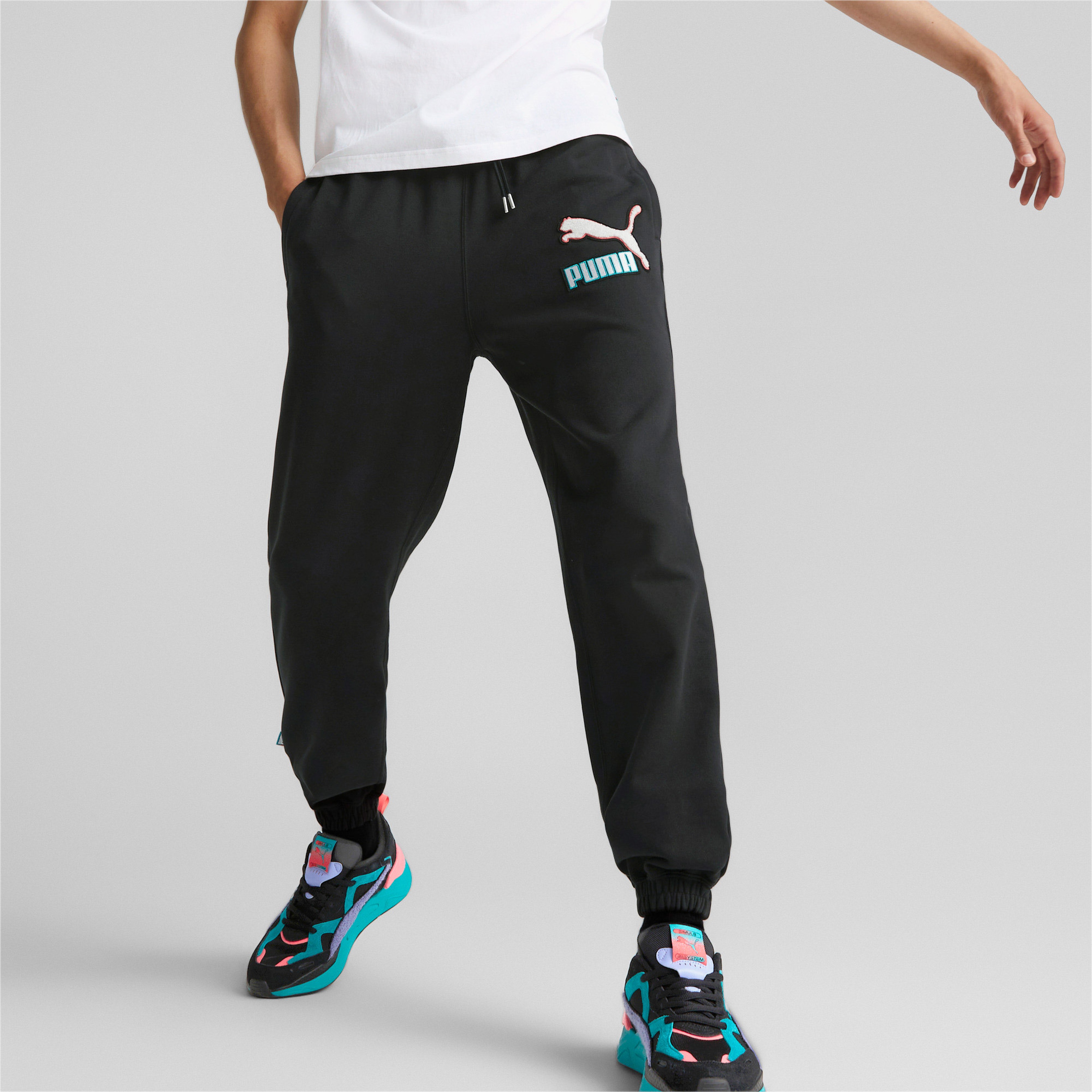 Puma Fandom Sweatpants Tr Erkek Siyah Eşofman Altı