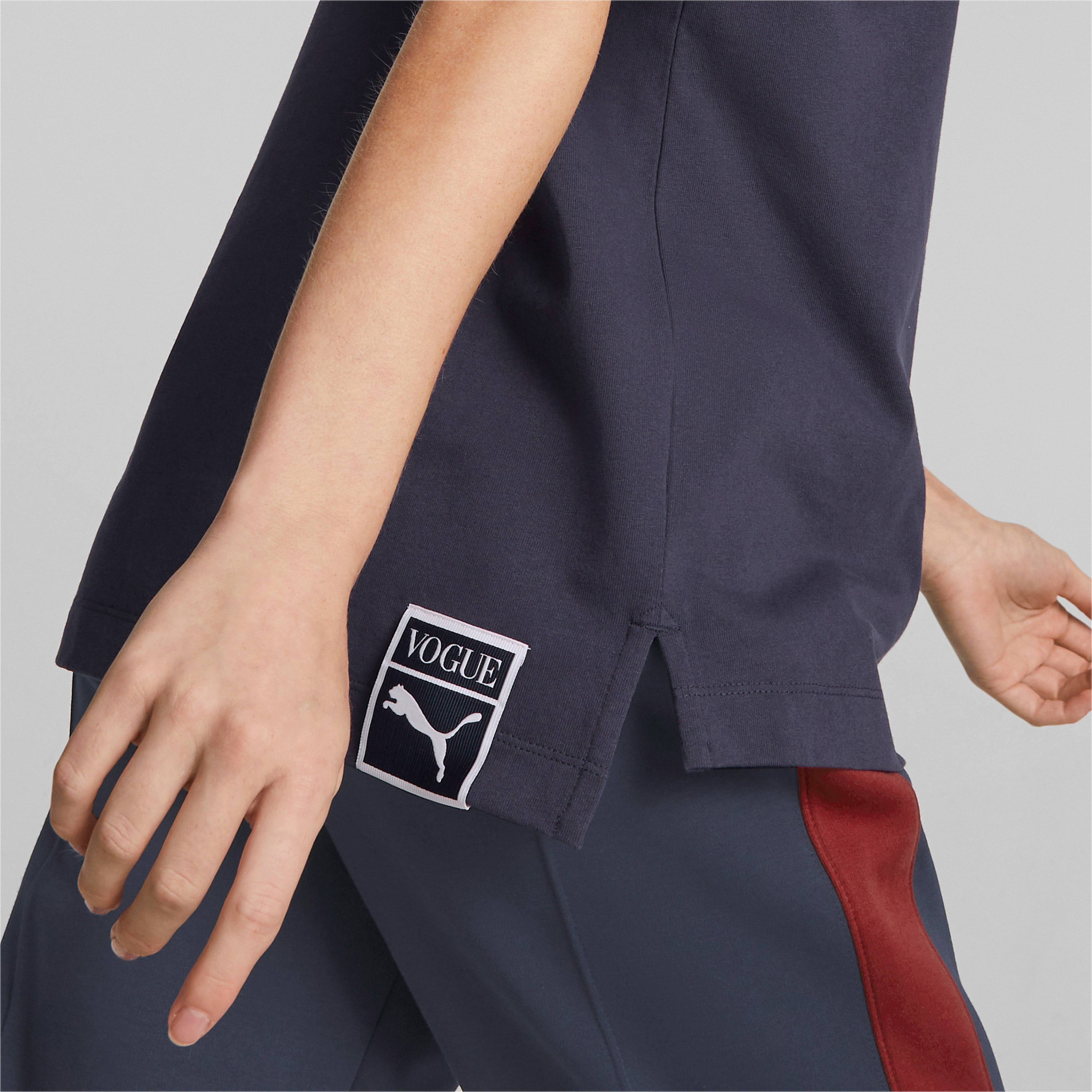 Puma X Vogue Relaxed Kadın Siyah Tshırt