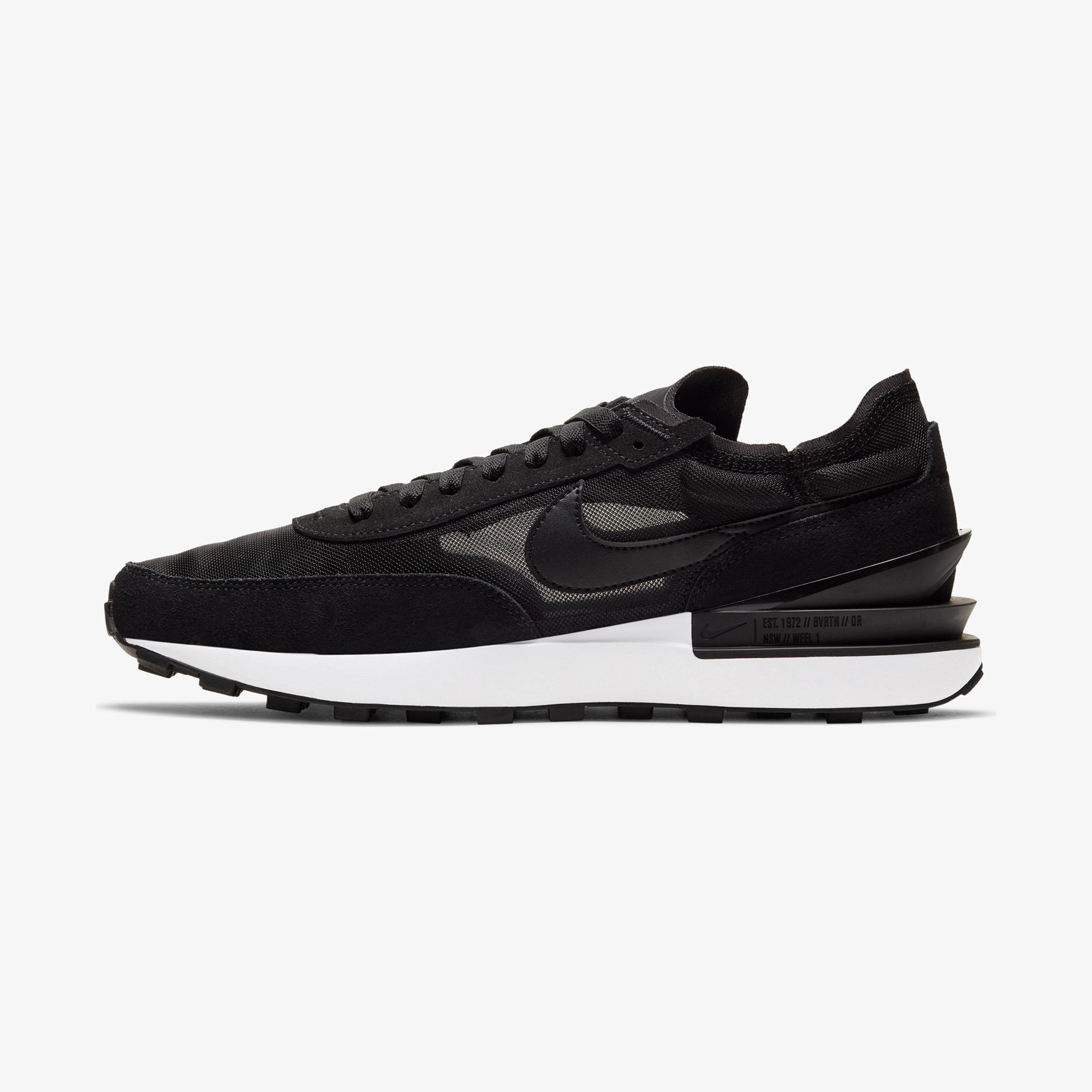 Nike Waffle One Erkek Siyah Spor Ayakkabı