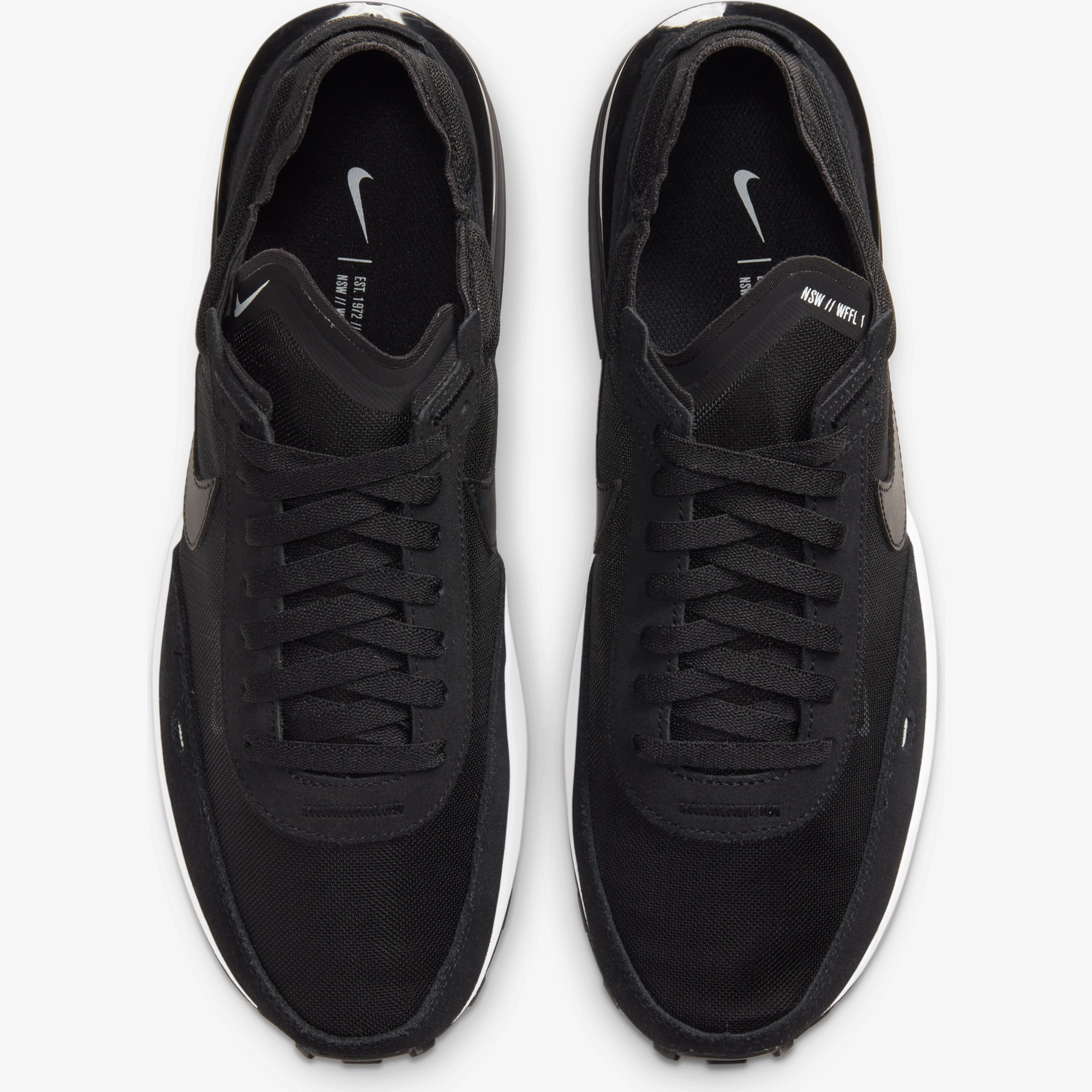 Nike Waffle One Erkek Siyah Spor Ayakkabı
