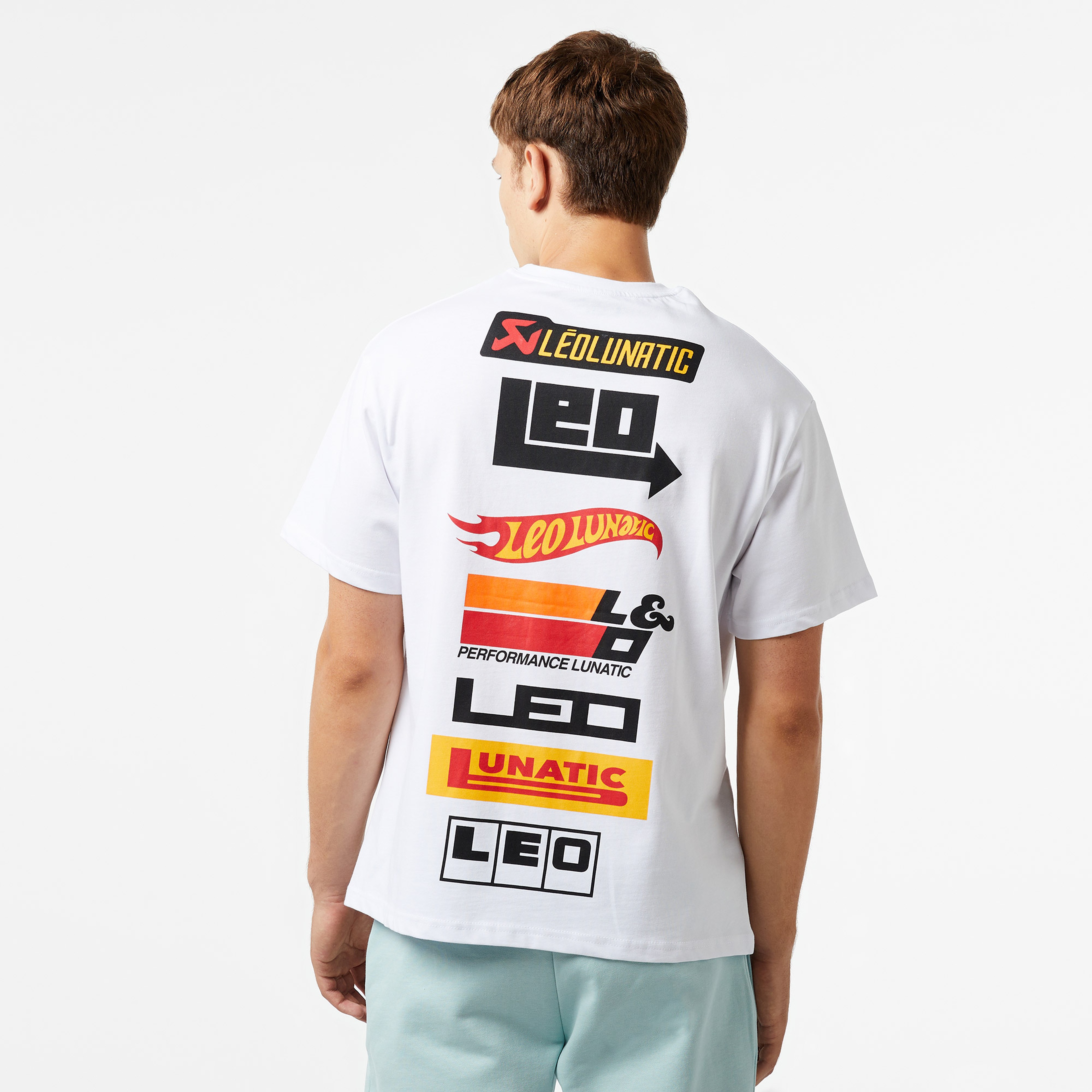 Leo Service Erkek Beyaz T-Shirt