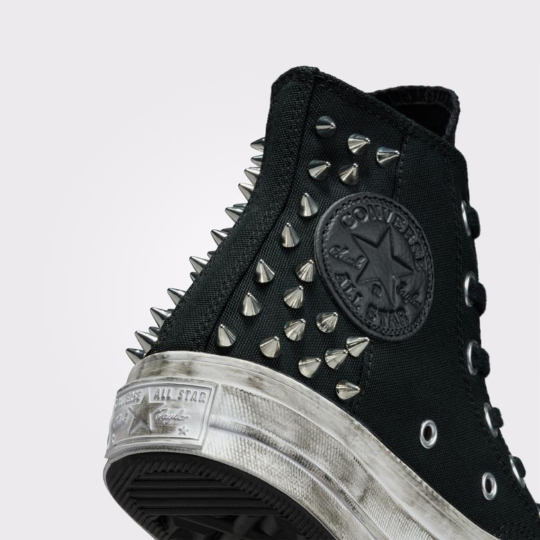Converse Chuck 70 Studded Kadın Siyah Sneaker