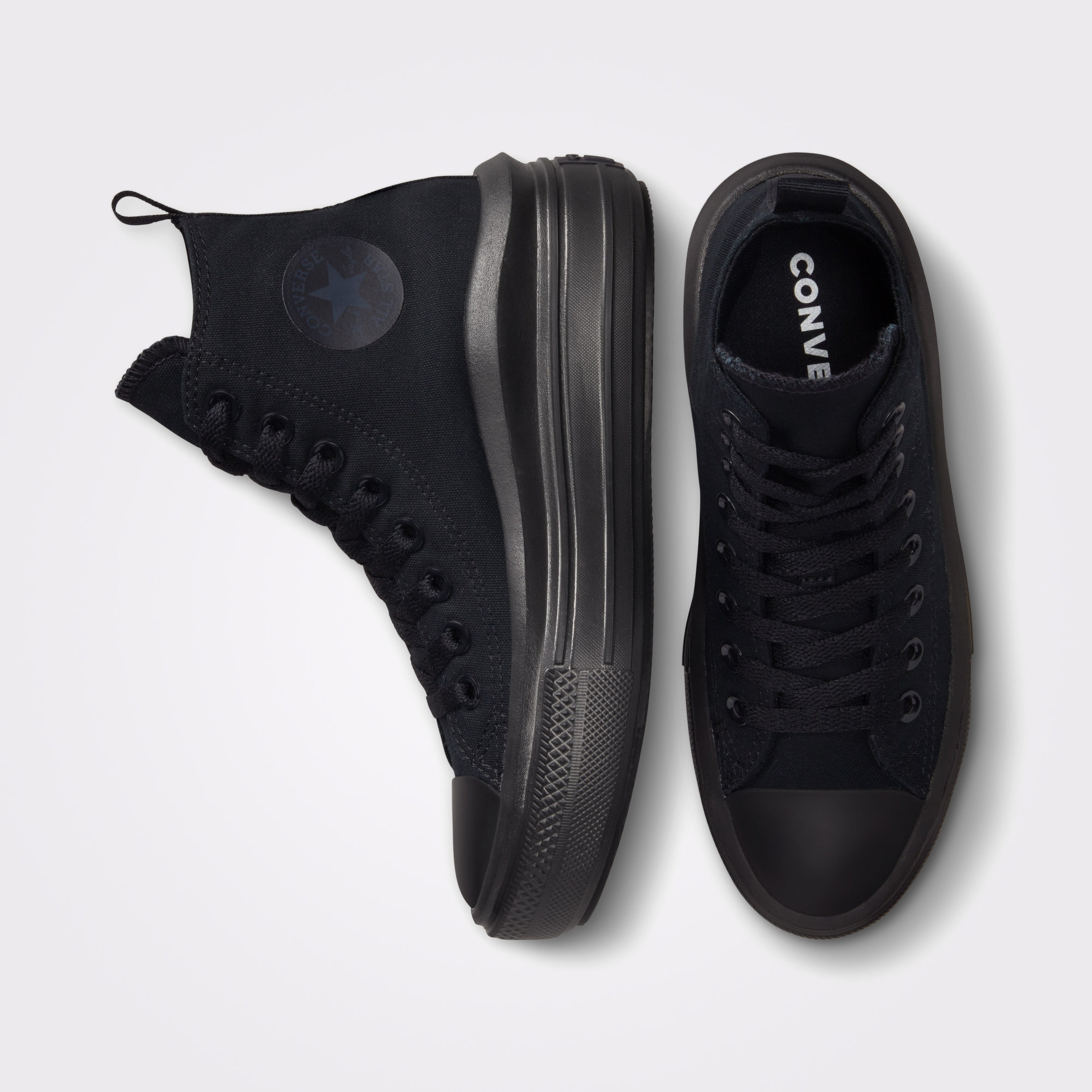 Converse Chuck Taylor All Star Move Platform Çocuk Siyah Sneaker