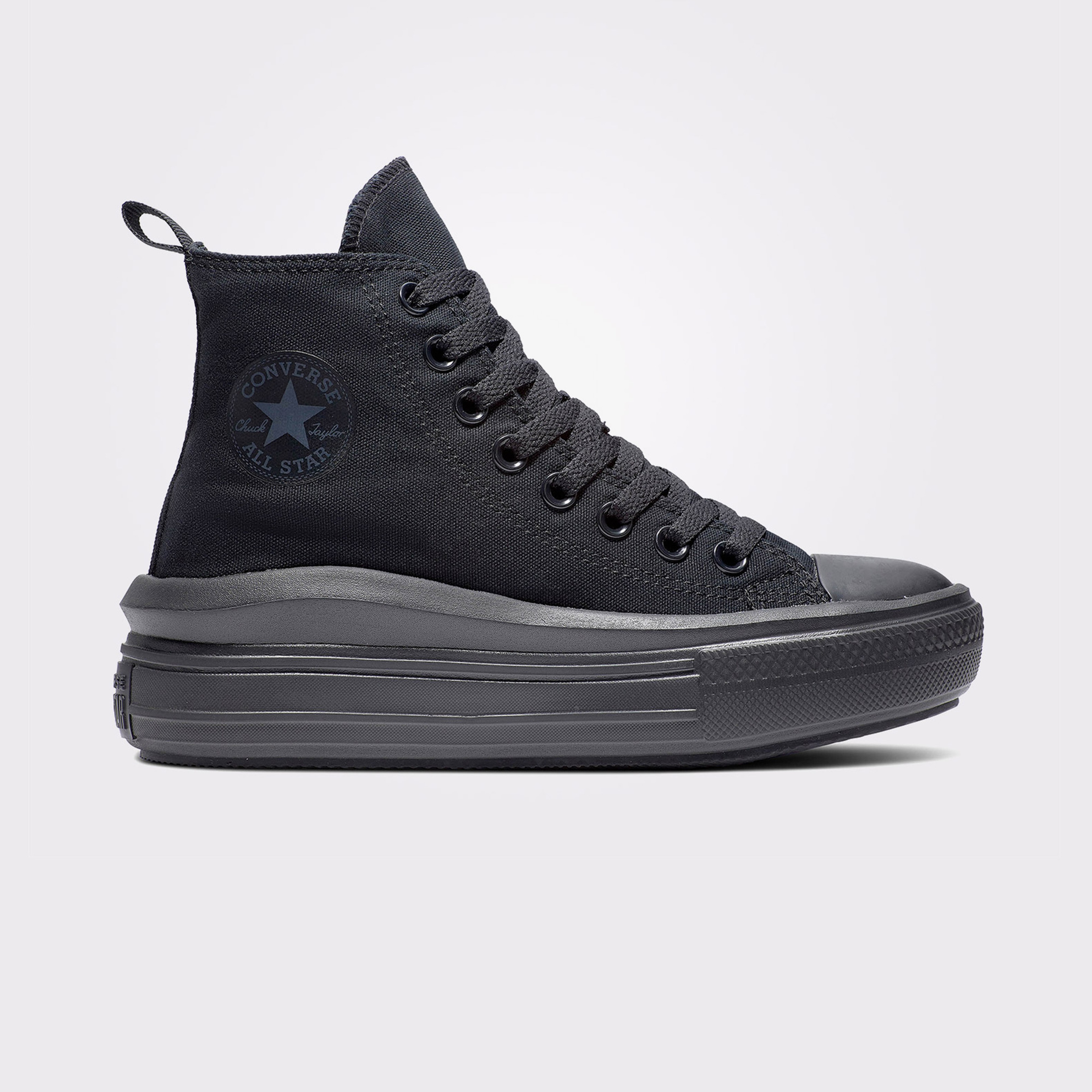 Converse Chuck Taylor All Star Move Platform Çocuk Siyah Sneaker