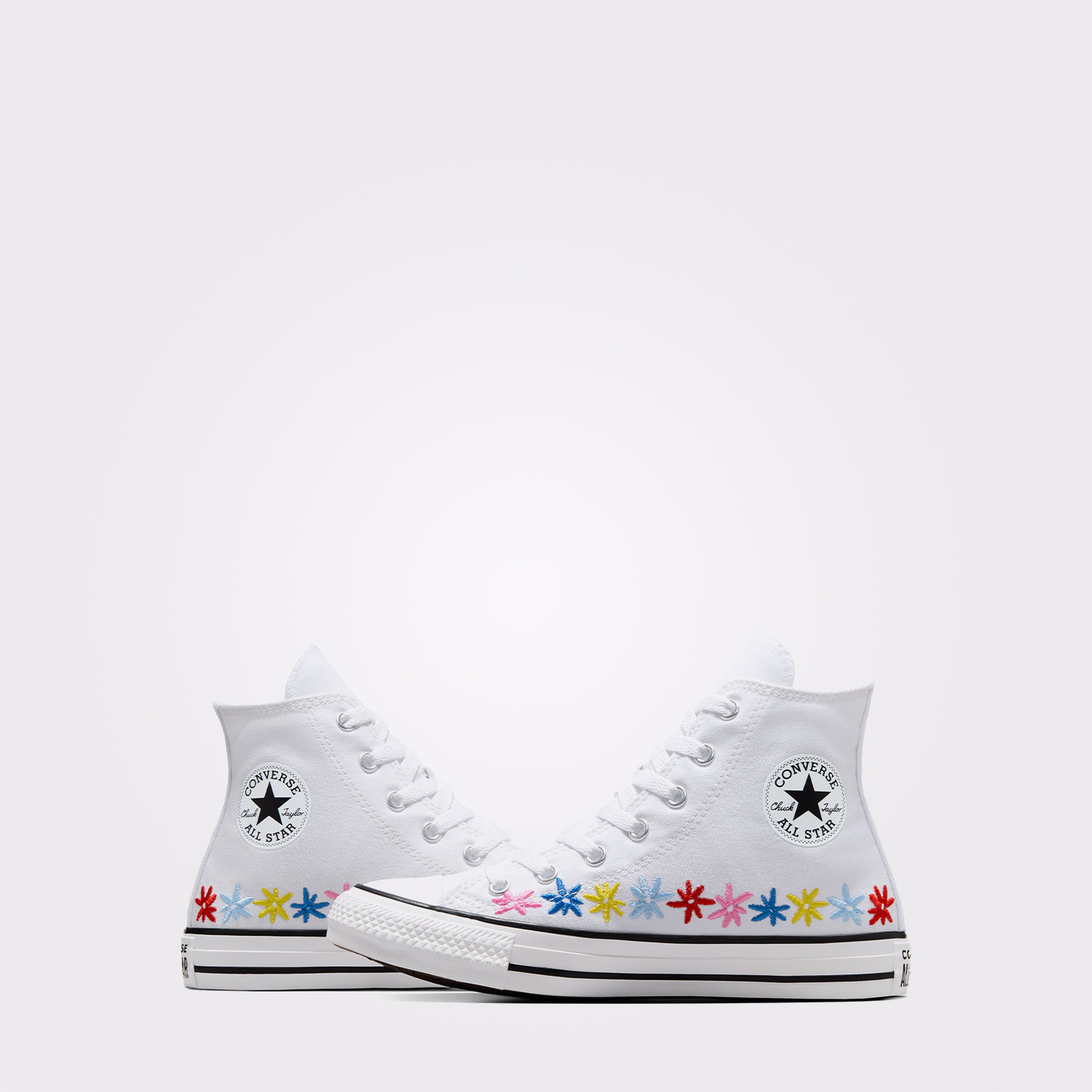 Converse Chuck Taylor All Star Floral Çocuk Beyaz Sneaker