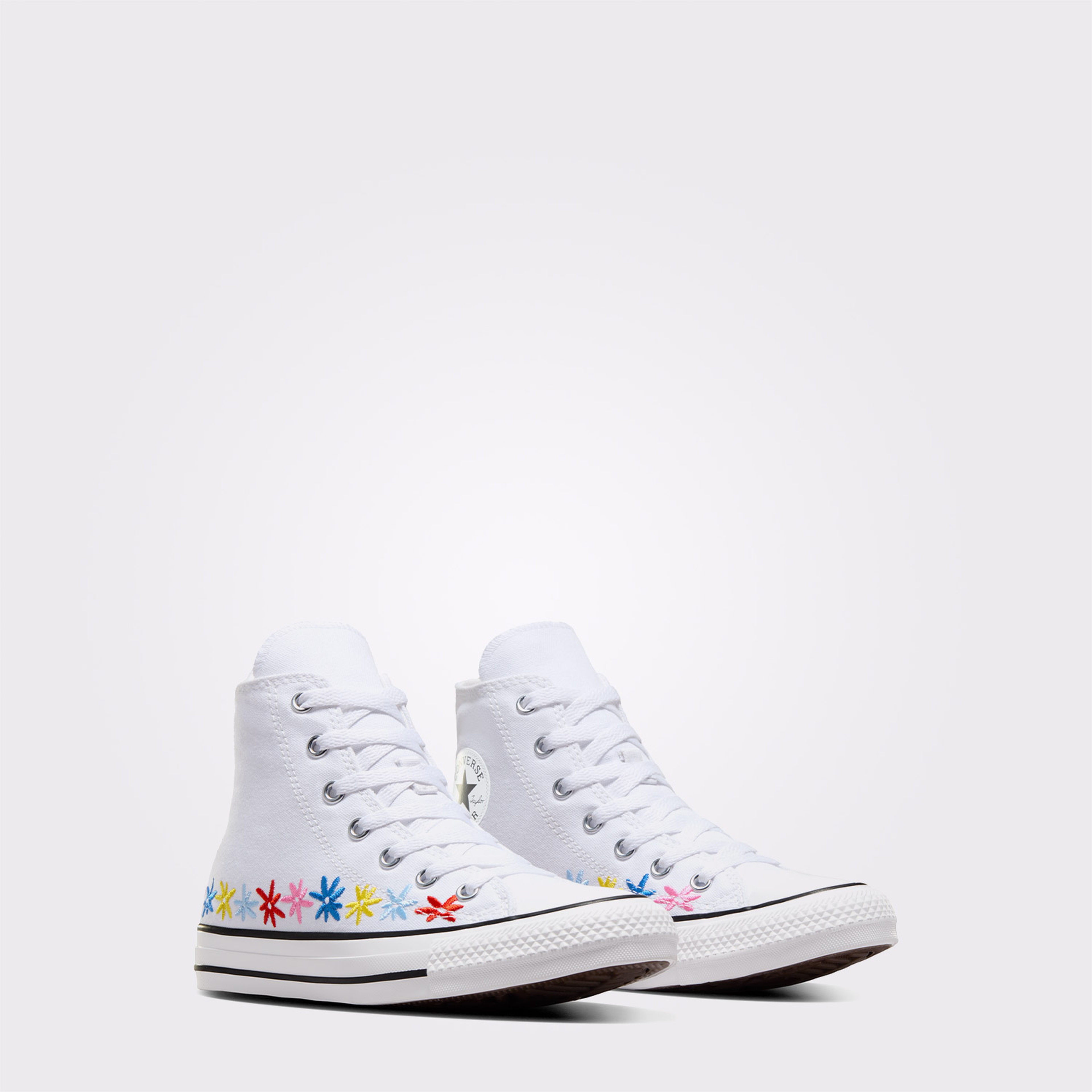 Converse Chuck Taylor All Star Floral Çocuk Beyaz Sneaker
