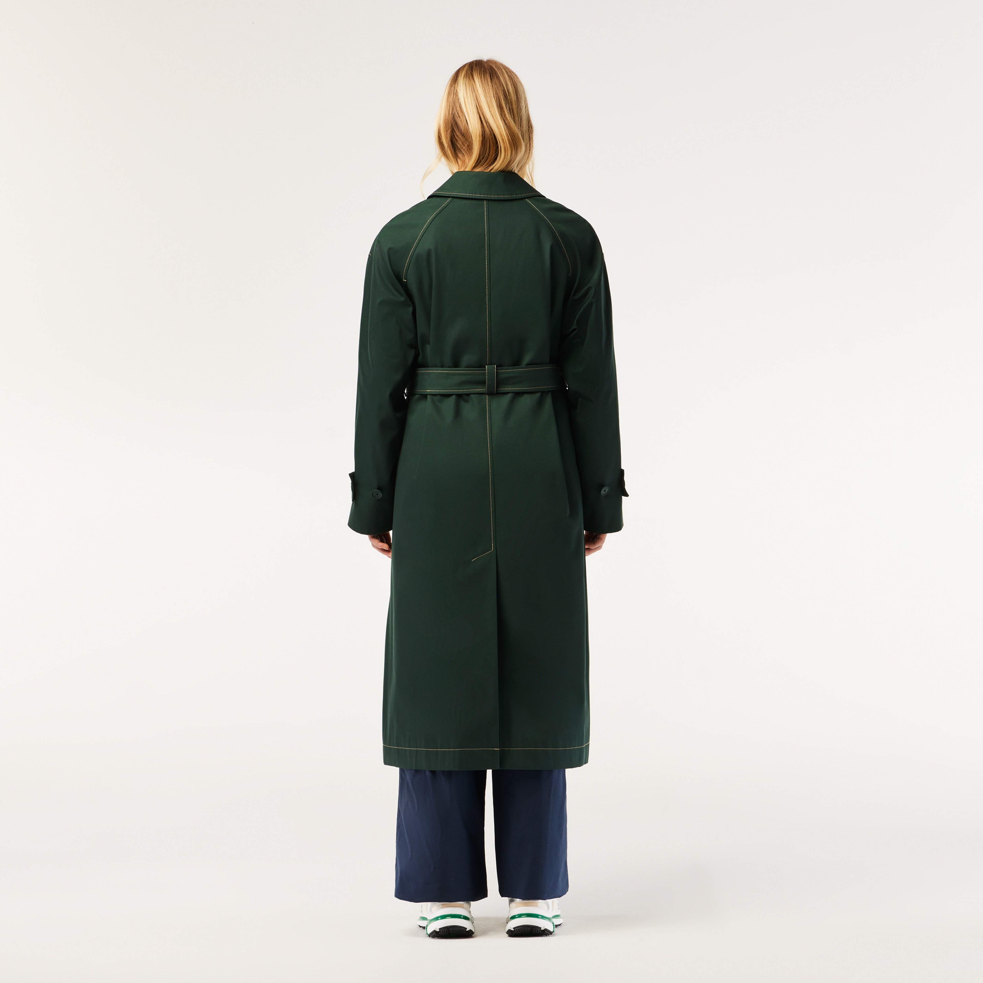 Kadın Yeşil Trençkot