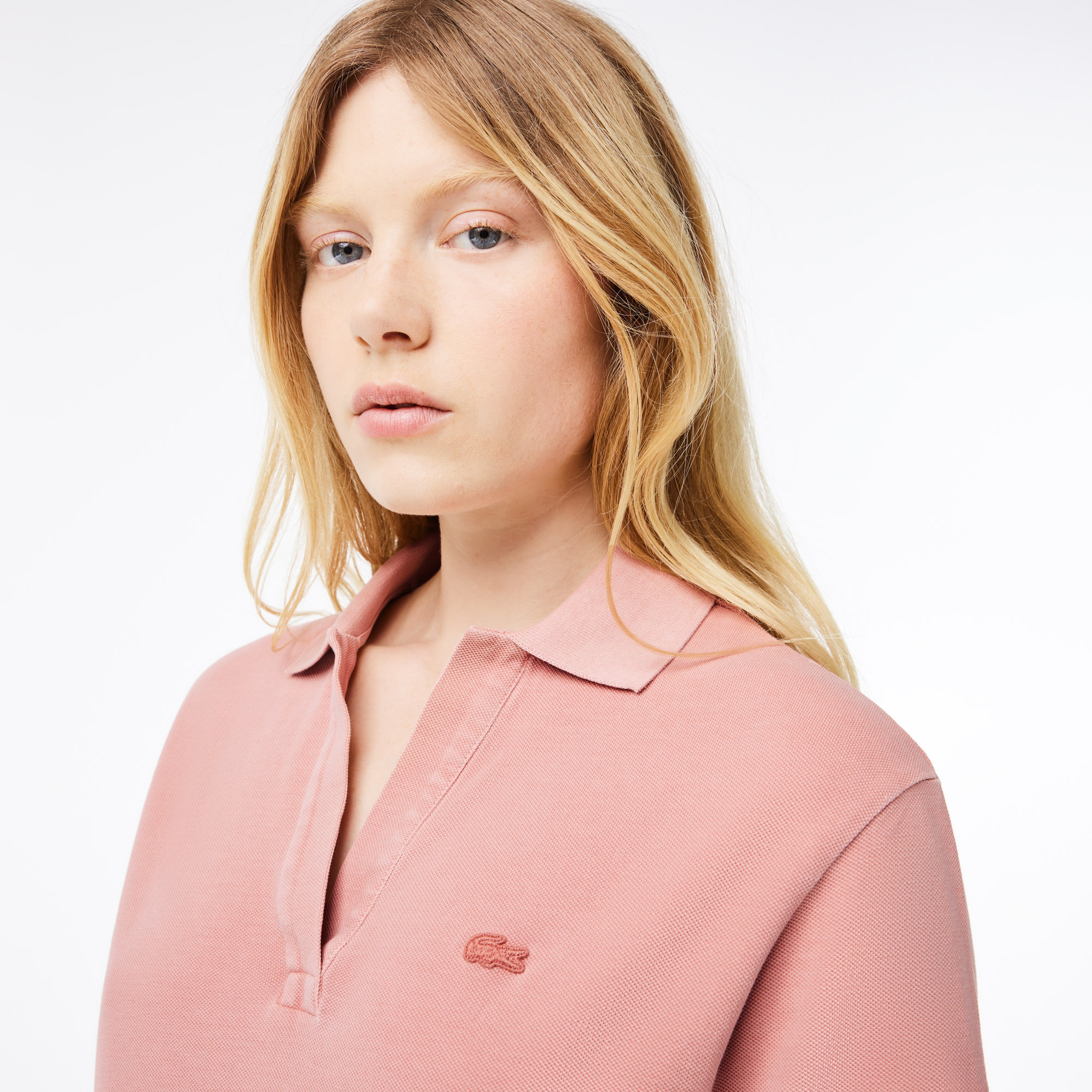 Kadın Regular Fit Pembe Polo