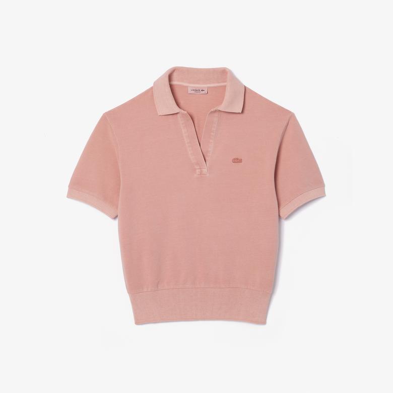 Kadın Regular Fit Pembe Polo