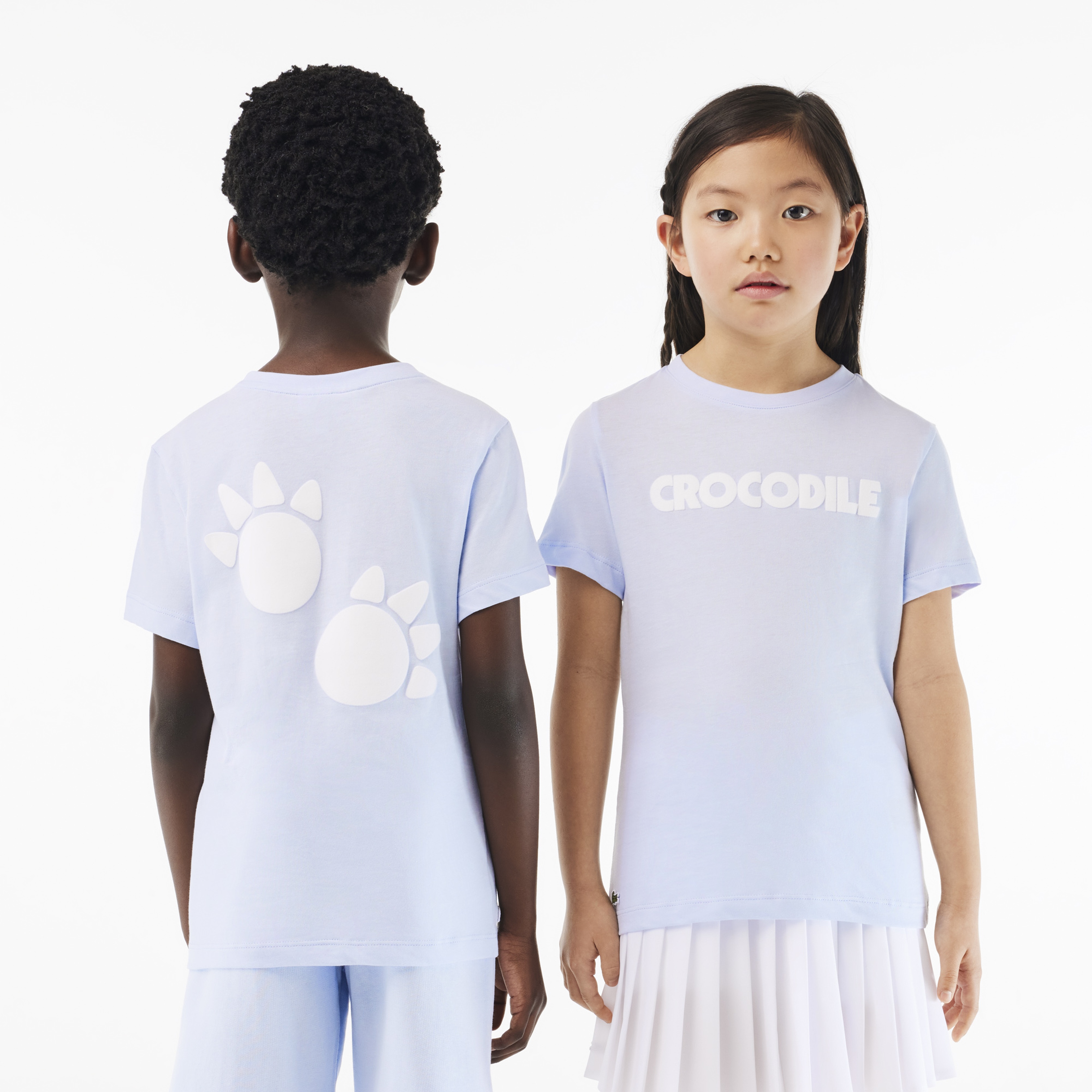 Çocuk Bisiklet Yaka Baskılı Mavi T-Shirt