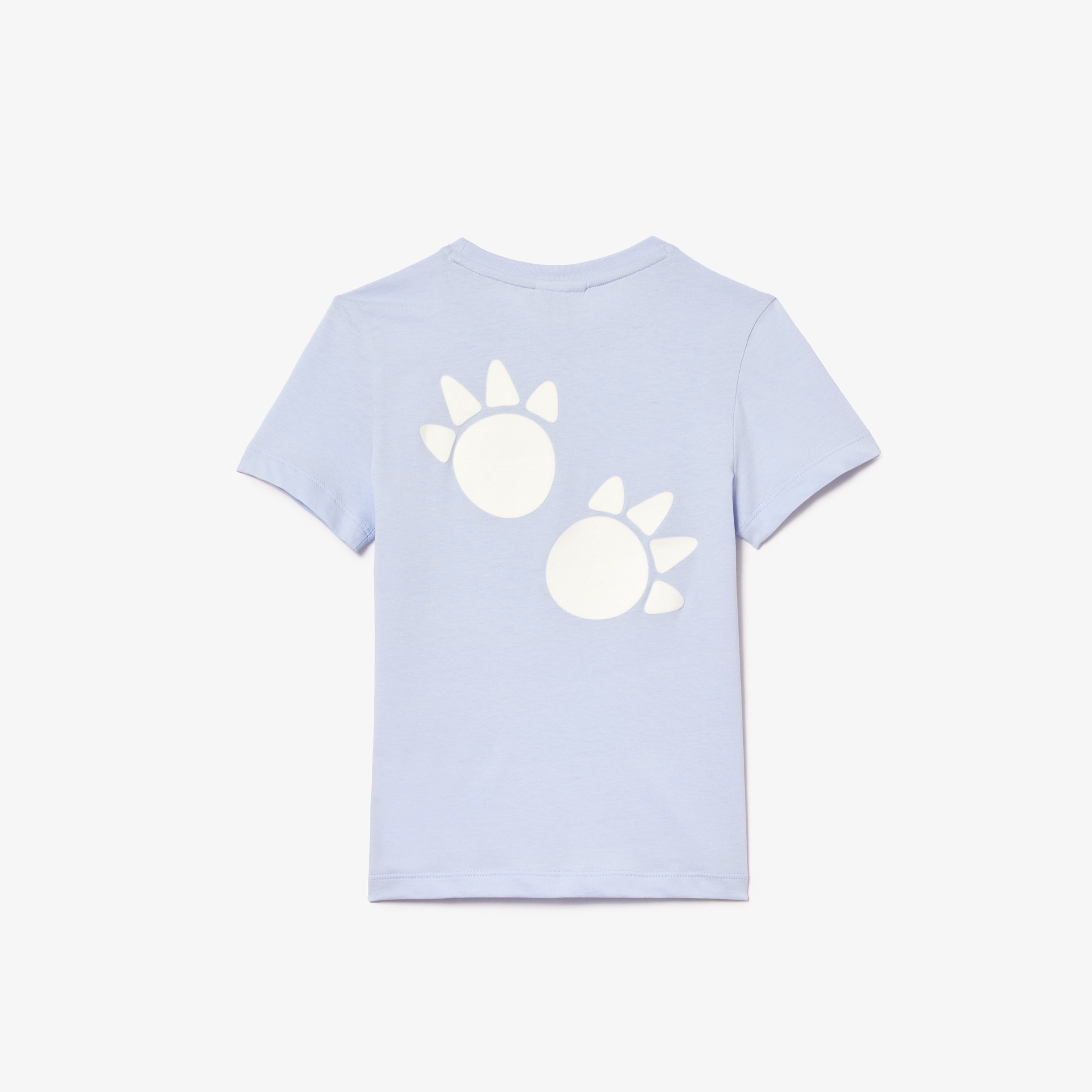 Çocuk Bisiklet Yaka Baskılı Mavi T-Shirt