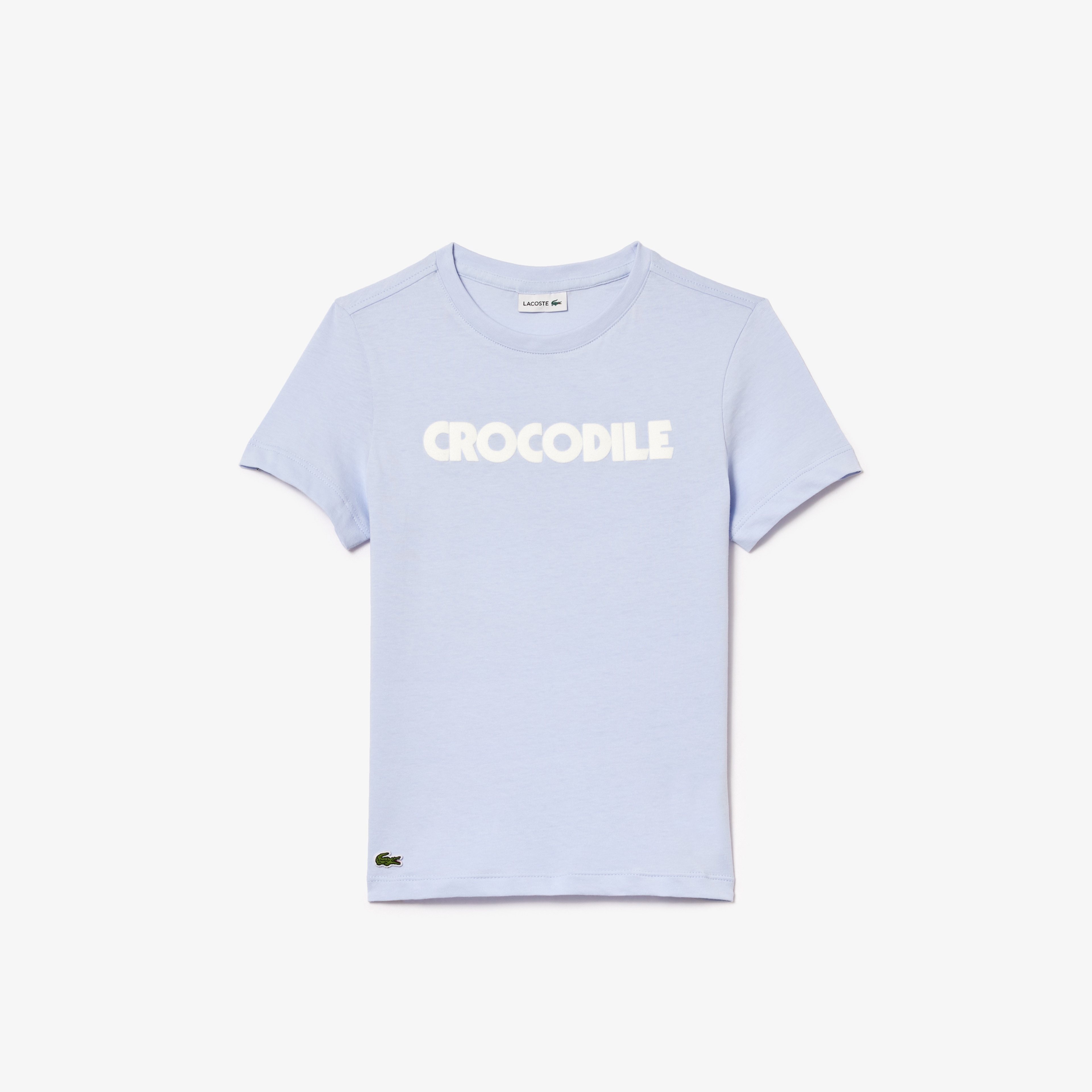 Çocuk Bisiklet Yaka Baskılı Mavi T-Shirt