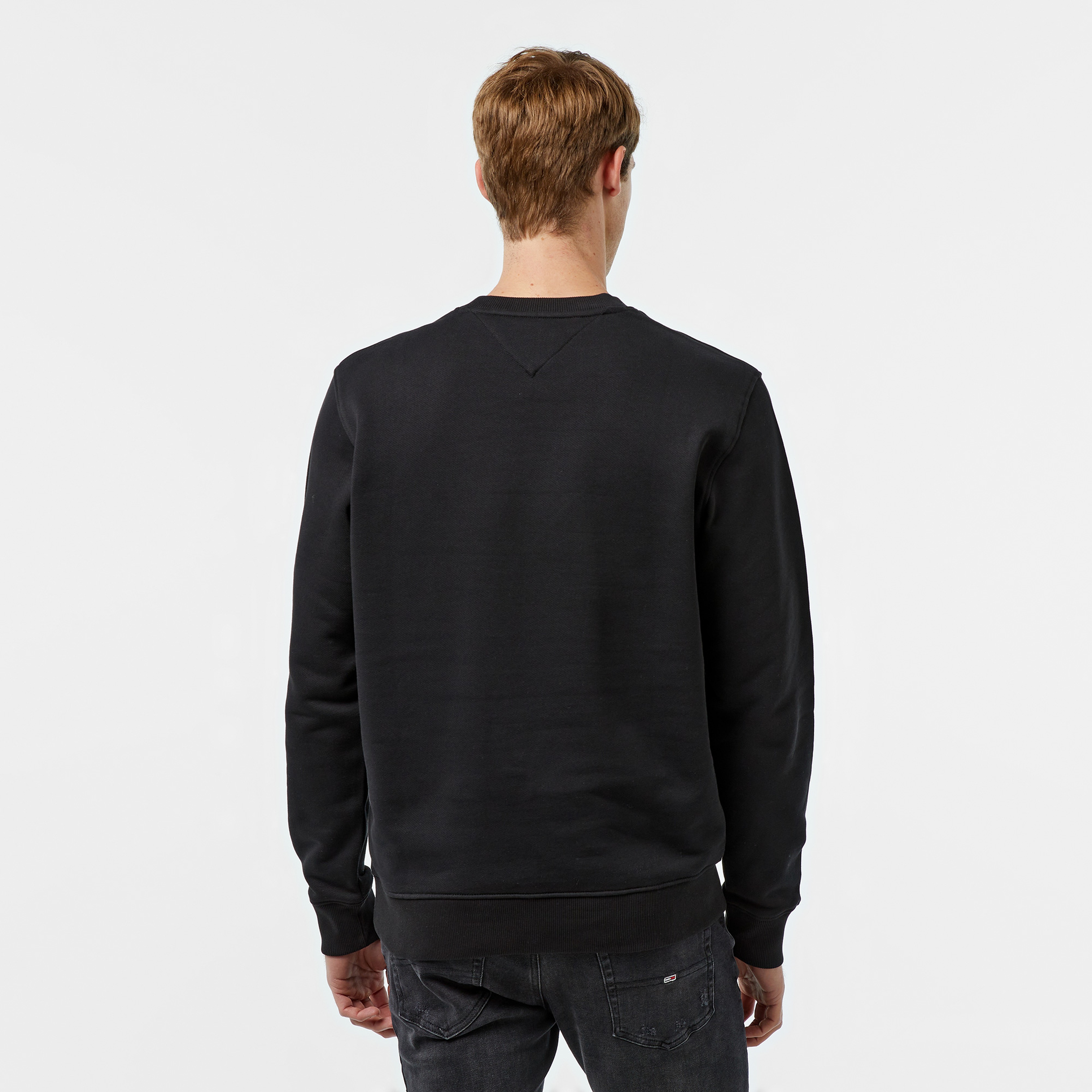 Tommy Hilfiger Erkek Siyah Sweatshirt