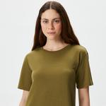 Nautica Kadın Yeşil Relaxed Fit Kısa Kollu Elbise