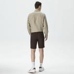 Nautica Erkek Kahverengi Slim Fit Keten Bermuda