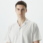 Nautica Erkek Gri Classic Fit Kısa Kollu Gömlek