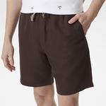 Nautica Erkek Kahverengi Classic Fit Keten Bermuda