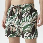 Nautica Erkek Kahverengi Standart Fit Deniz Şortu