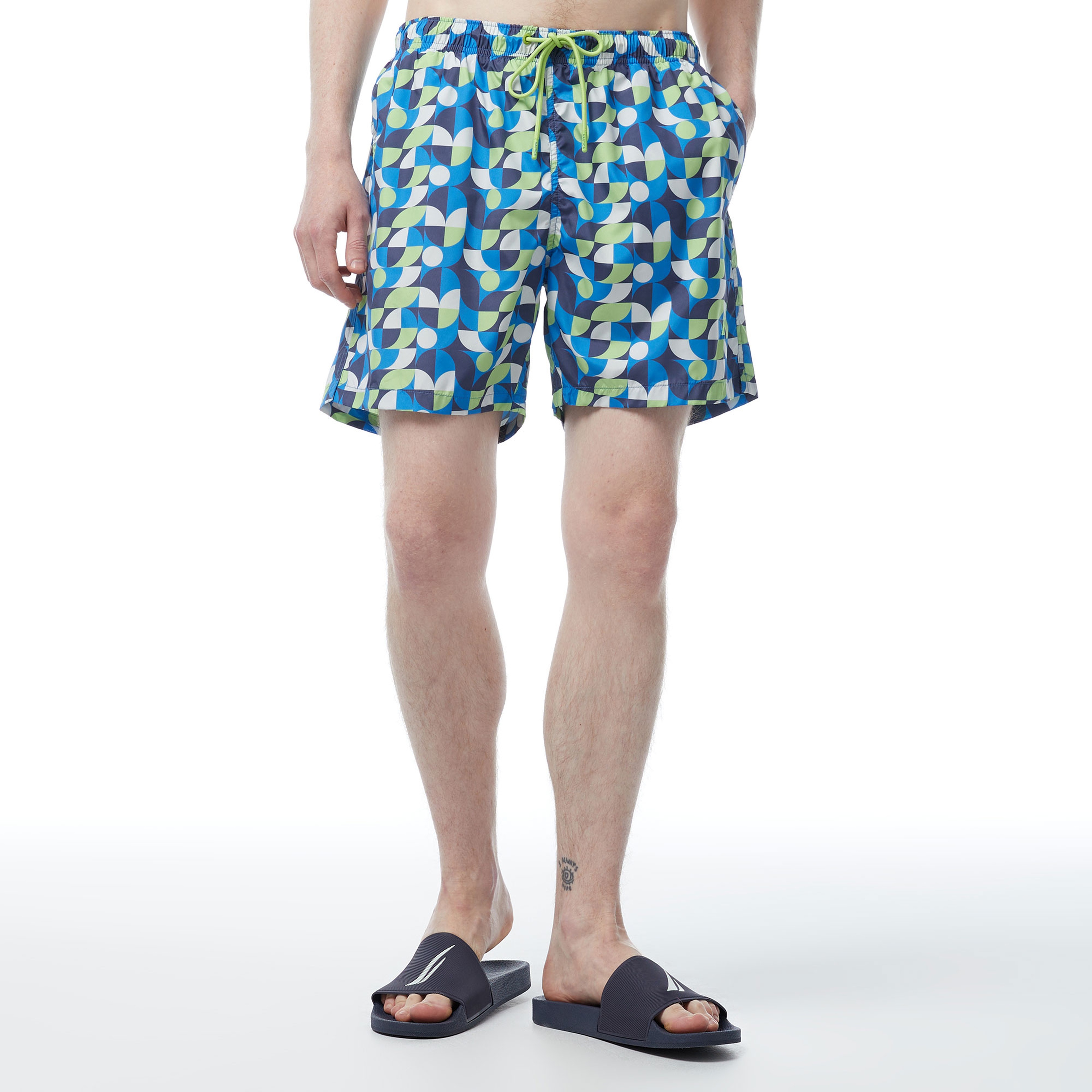 Nautica Erkek Lacivert Standart Fit Deniz Şortu