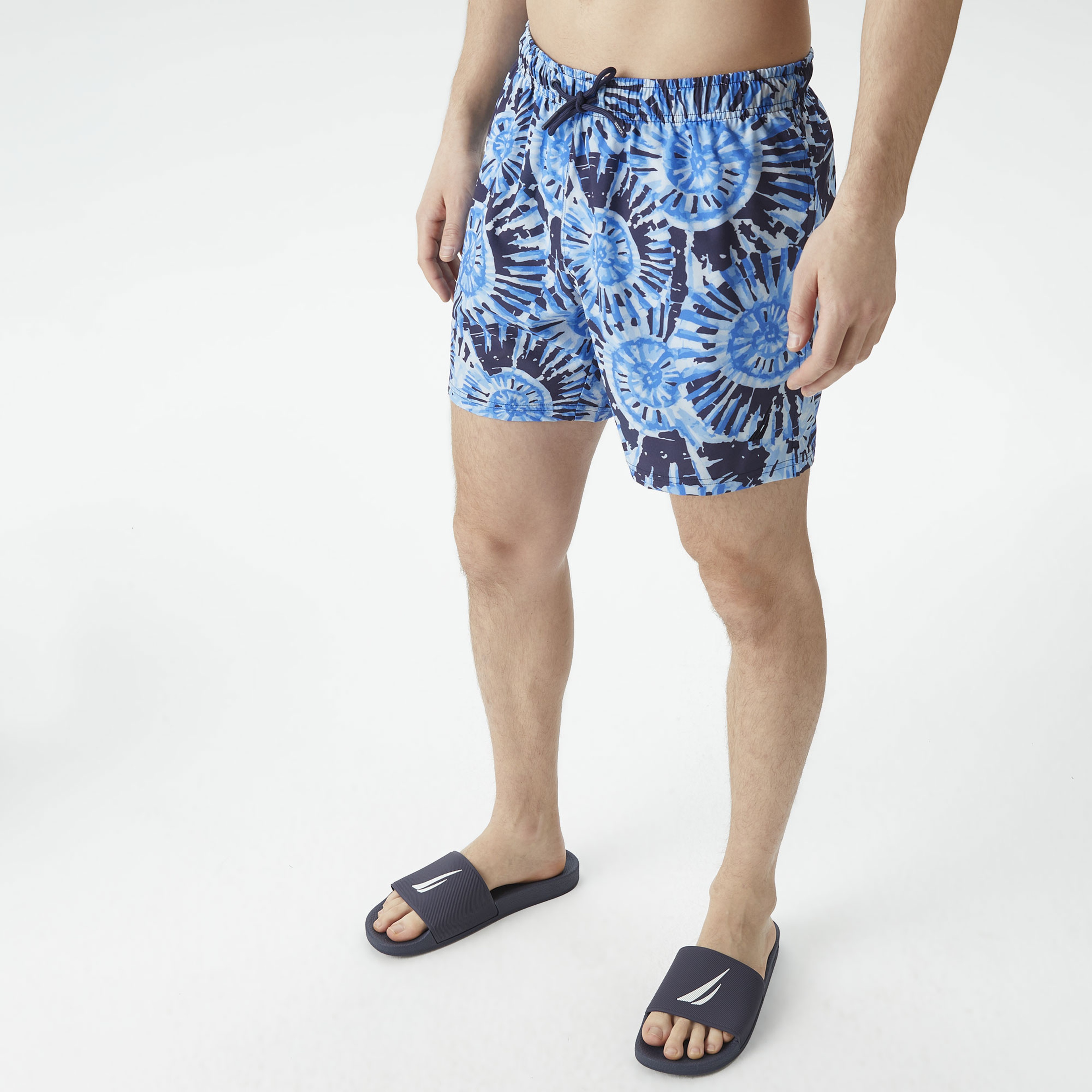 Nautica Erkek Lacivert Standart Fit Deniz Şortu