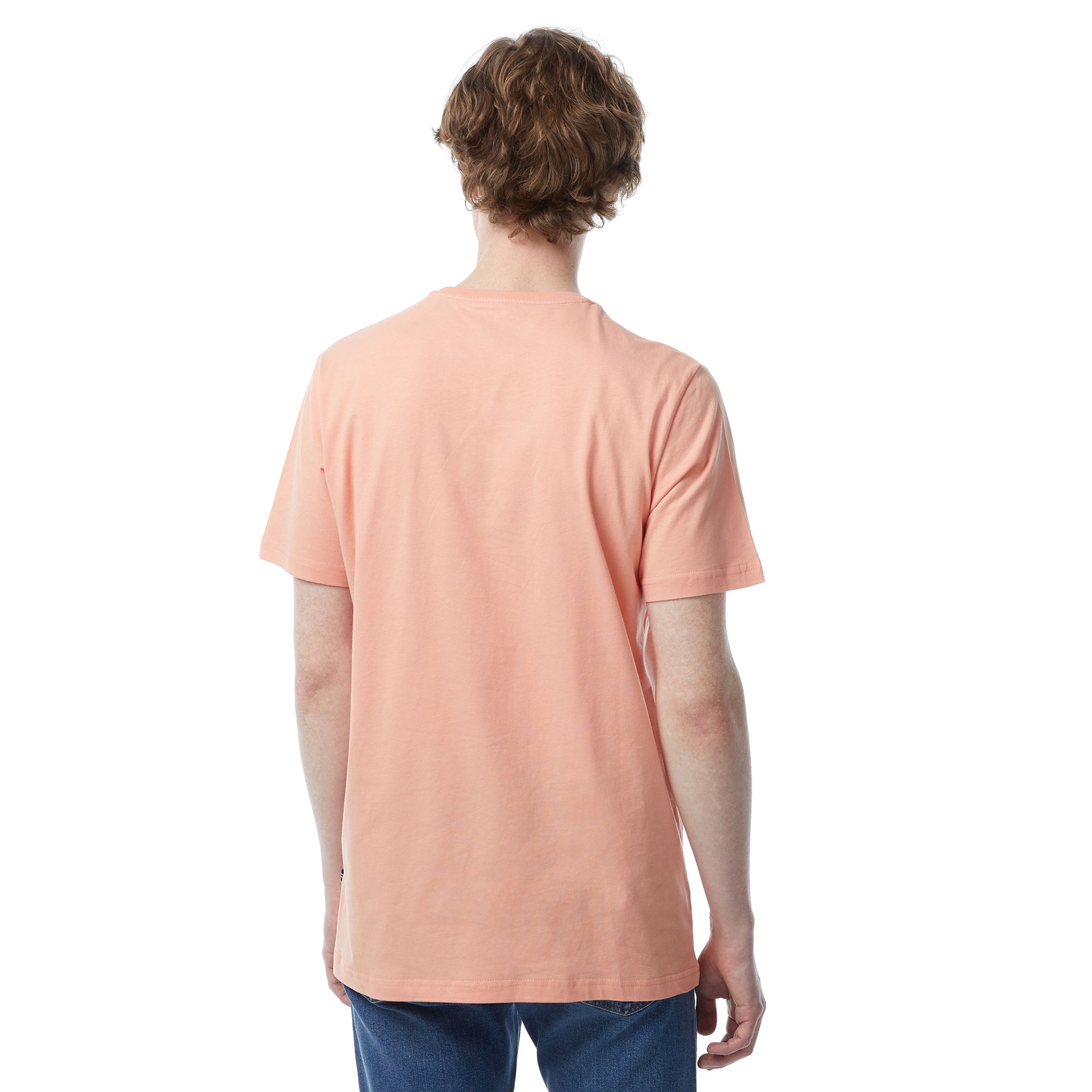 Nautica Erkek Turuncu Standart Fit T-Shirt