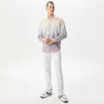 Nautica Erkek Bej Classic Fit Uzun Kollu Renk Bloklu Gömlek