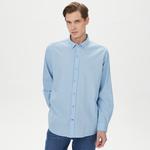 Nautica Erkek Mavi Classic Fit Gömlek