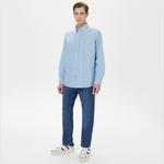 Nautica Erkek Mavi Classic Fit Gömlek