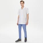 Nautica Erkek Beyaz Classic Fit Kısa Kollu Gömlek