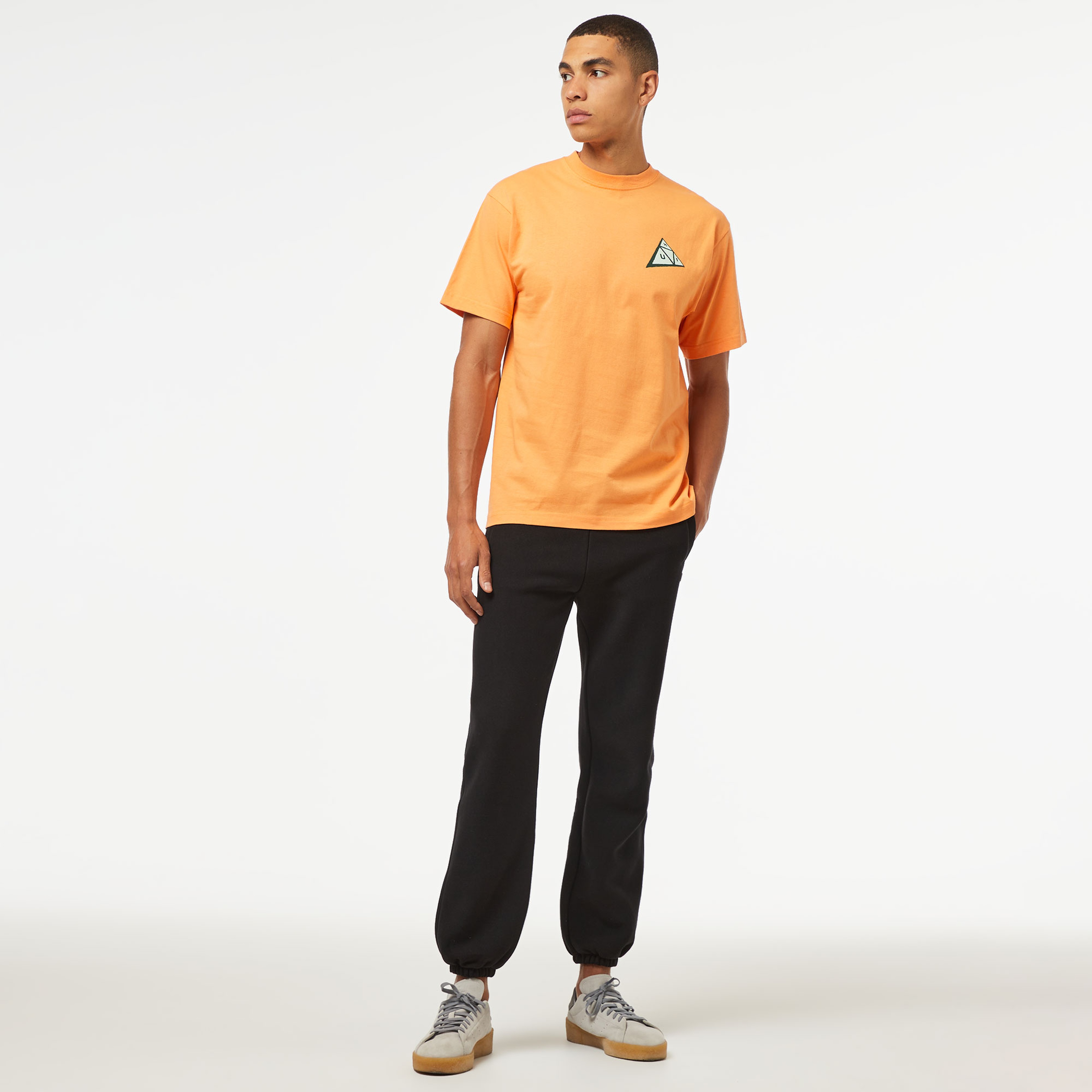 HUF Skewed Tt S/S Erkek Turuncu T-Shirt