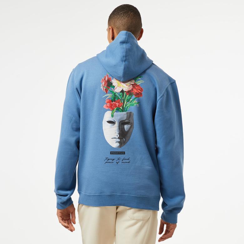 Primitive Obscura Hood Erkek Mavi Sweatshirt