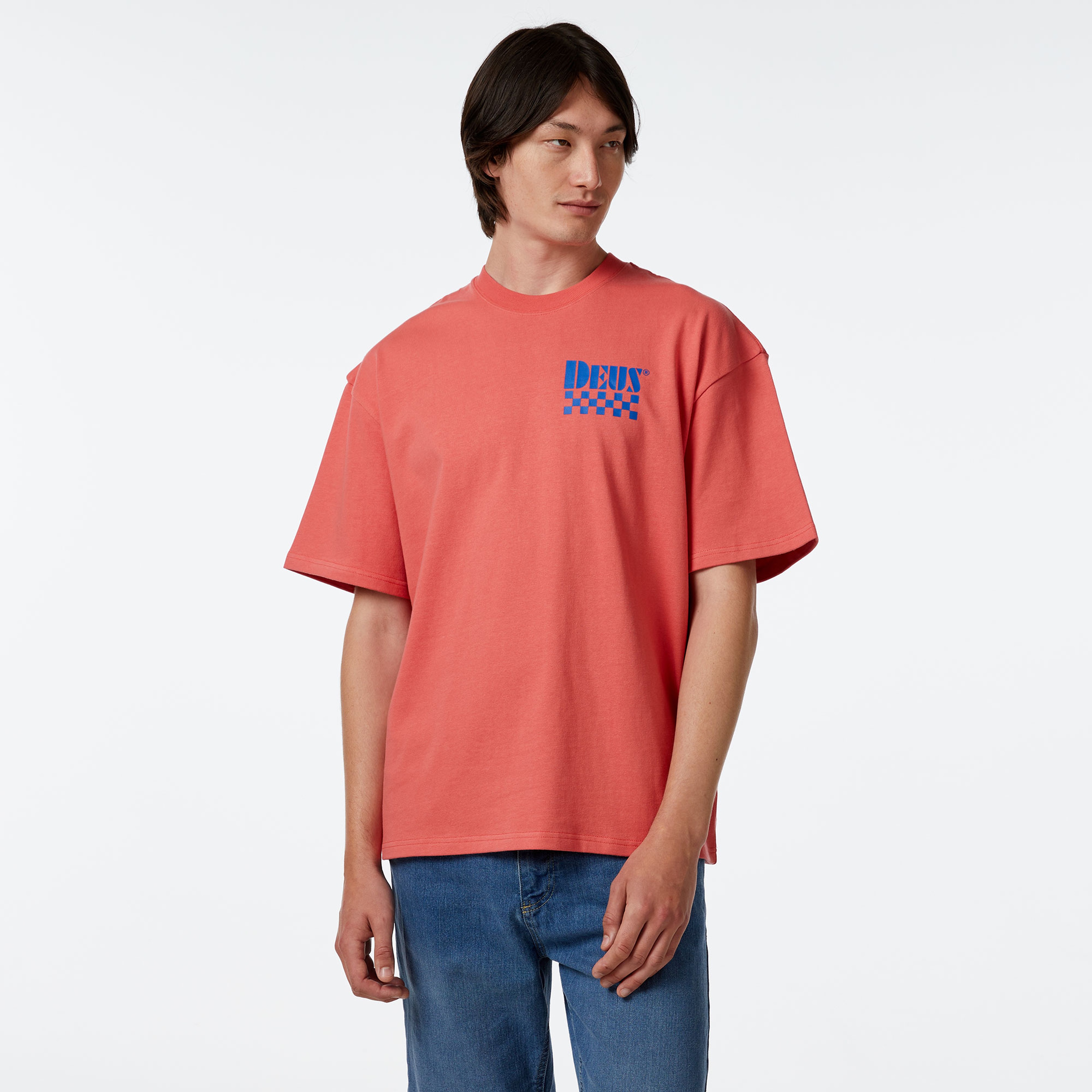 Deus Ex Machina Trip Erkek Somon Rengi T-Shirt