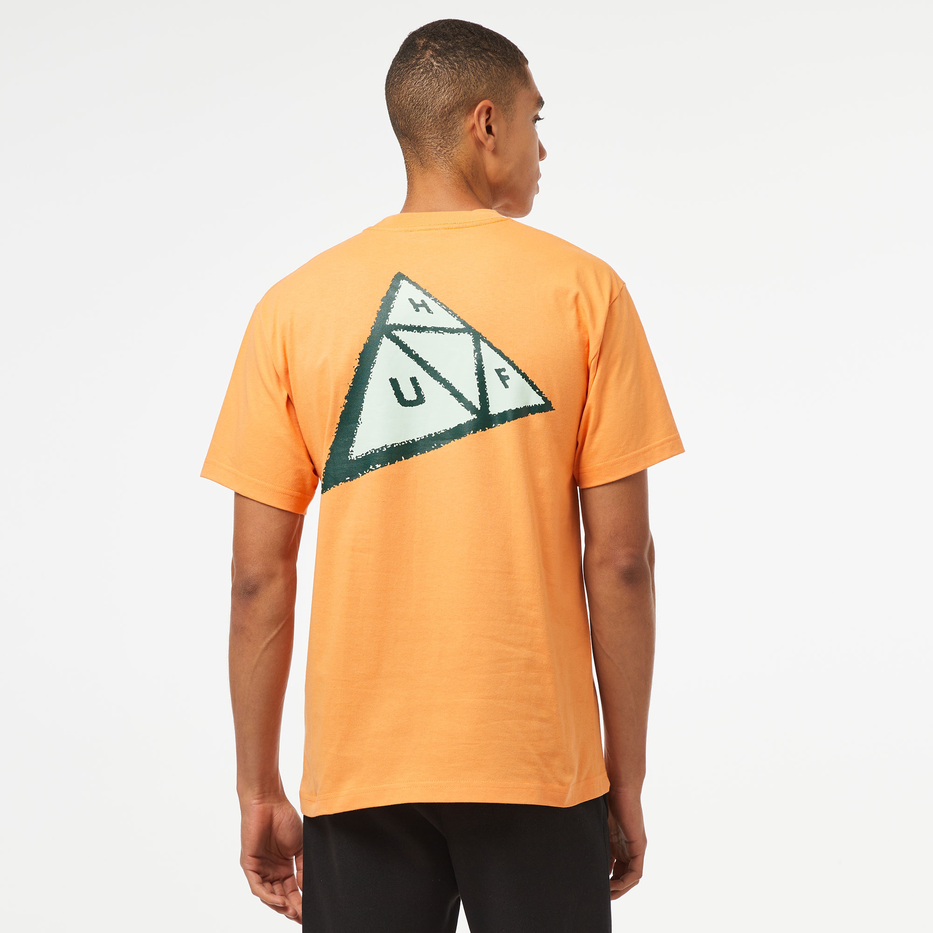 HUF Skewed Tt S/S Erkek Turuncu T-Shirt