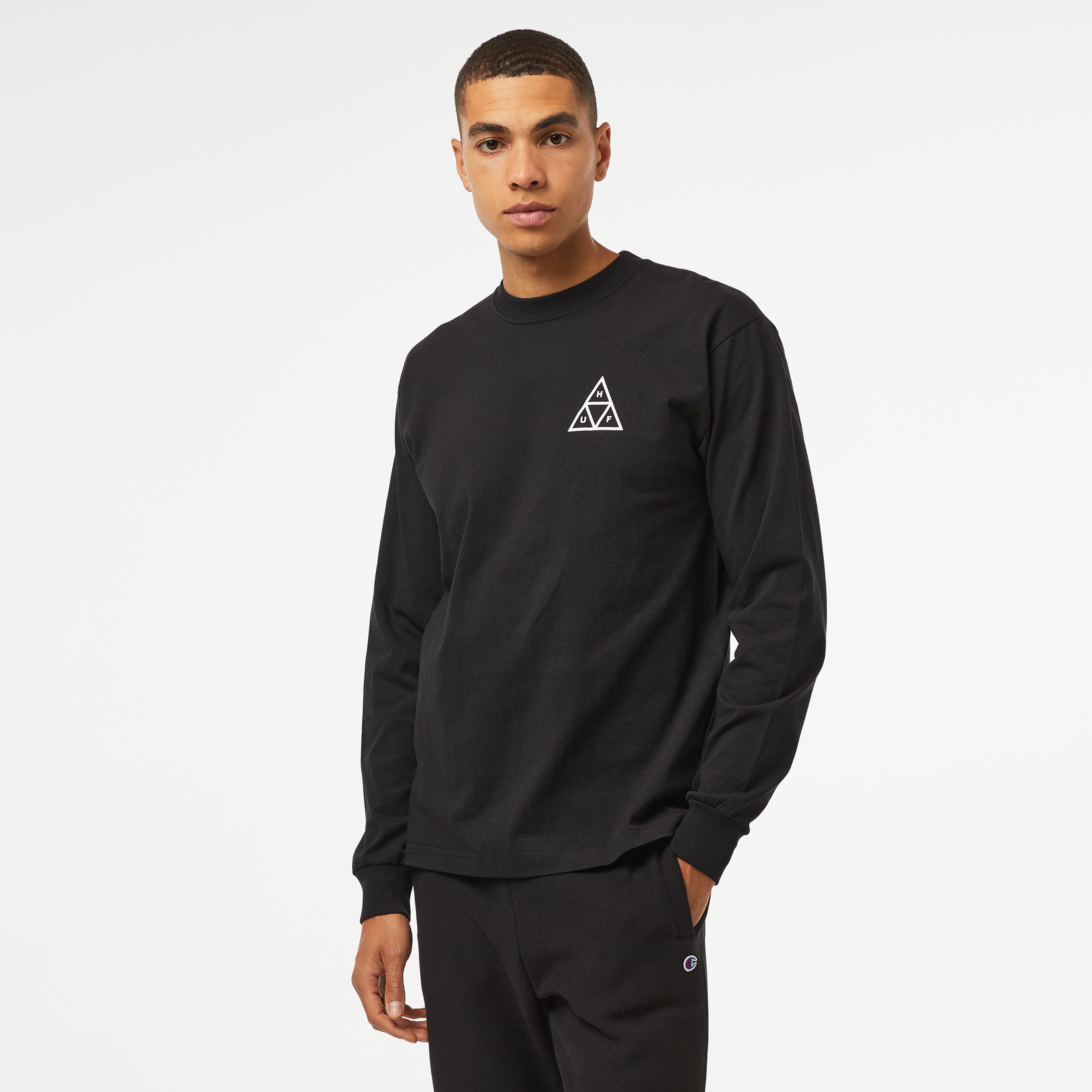 HUF Set Erkek Siyah Sweatshirt