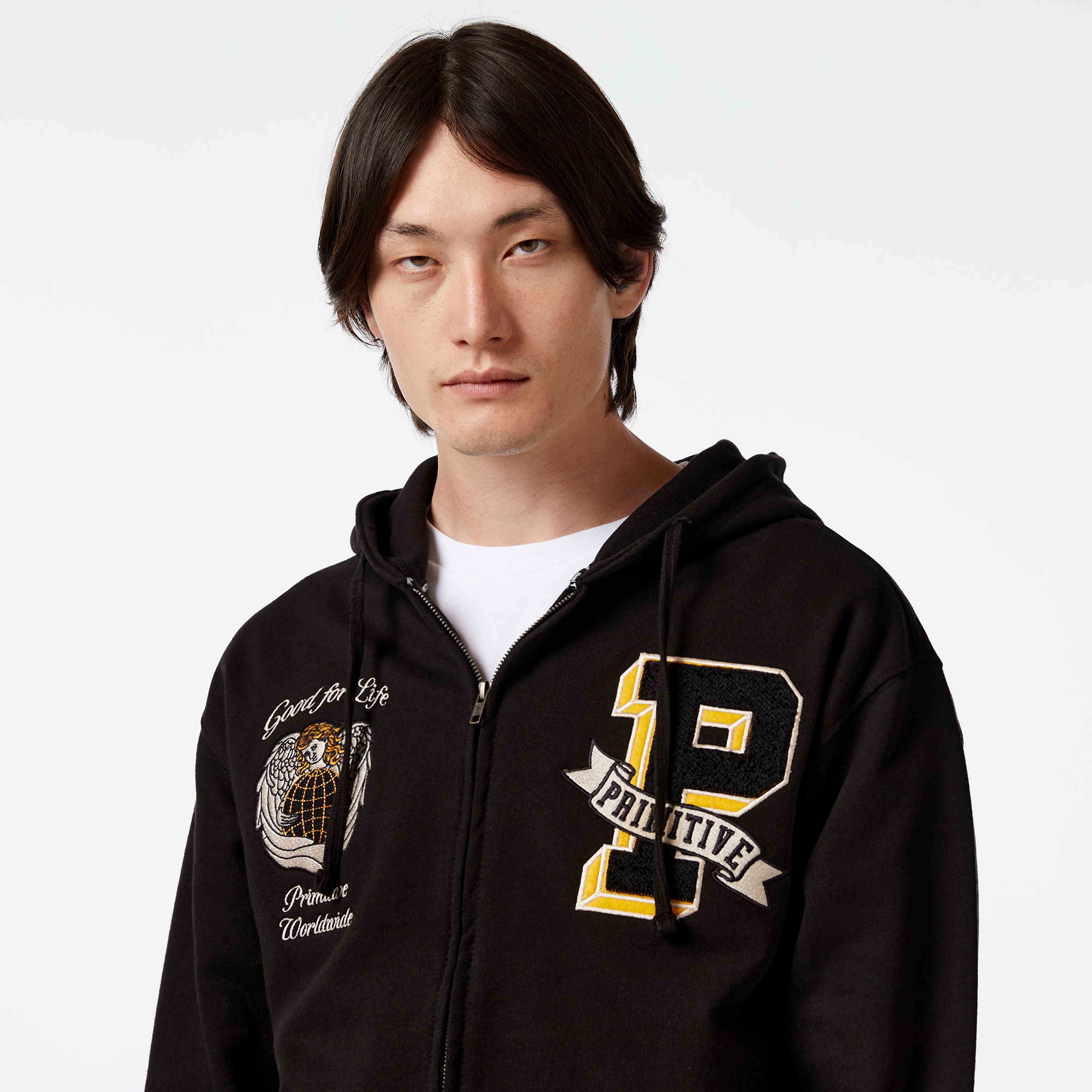 Primitive Altar Zip Erkek Siyah Sweatshirt