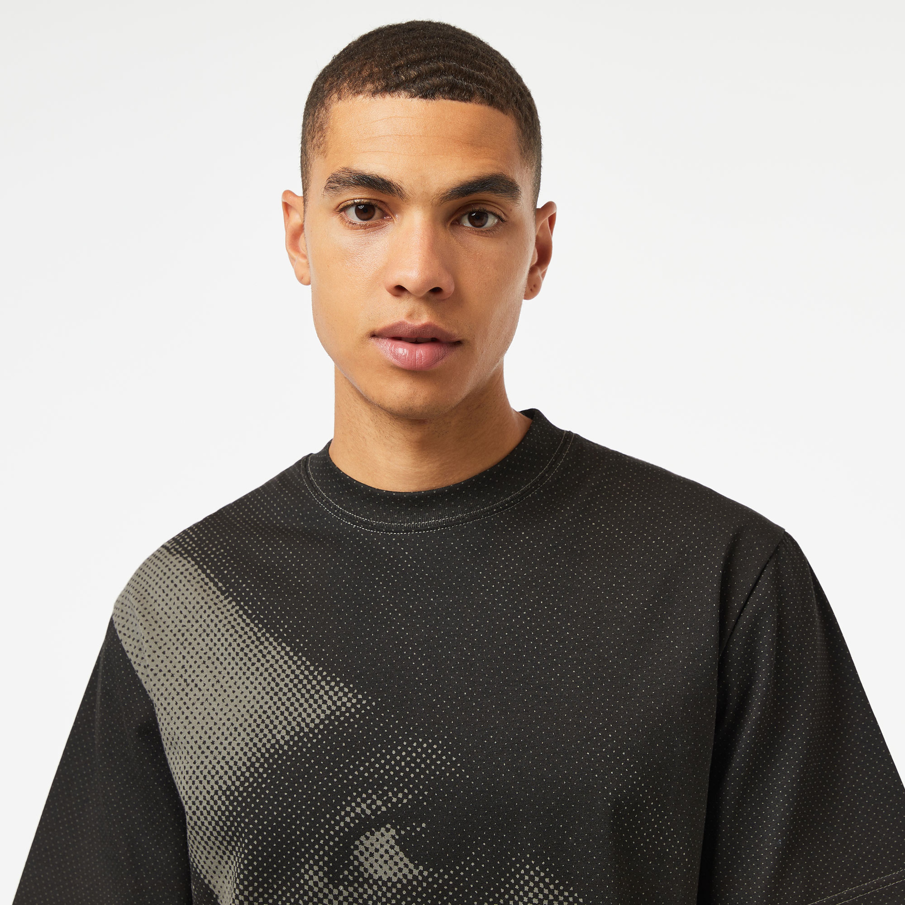 The Hundreds Face Erkek Gri T-Shirt