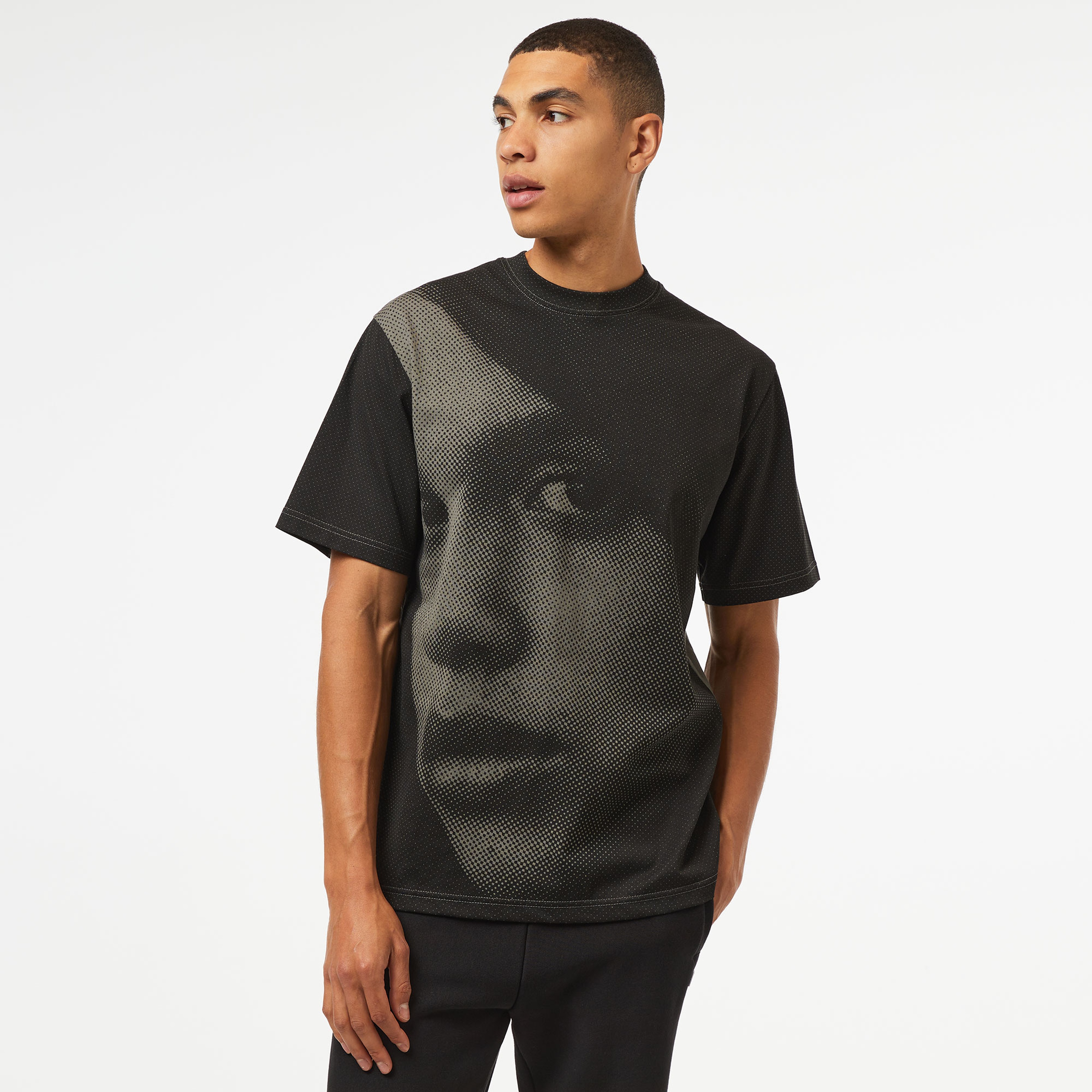 The Hundreds Face Erkek Gri T-Shirt