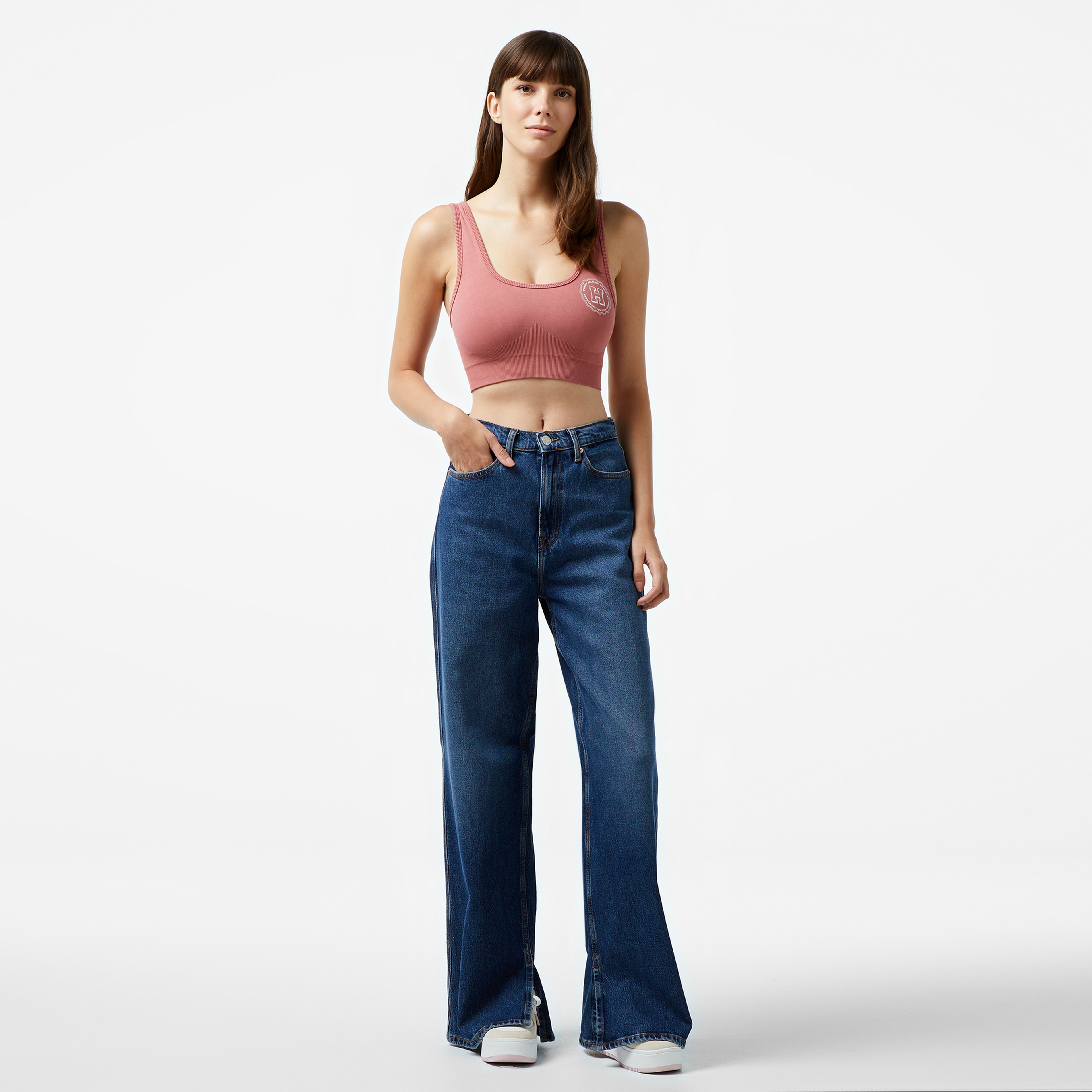 Tommy Hilfiger Kadın Pembe Bra