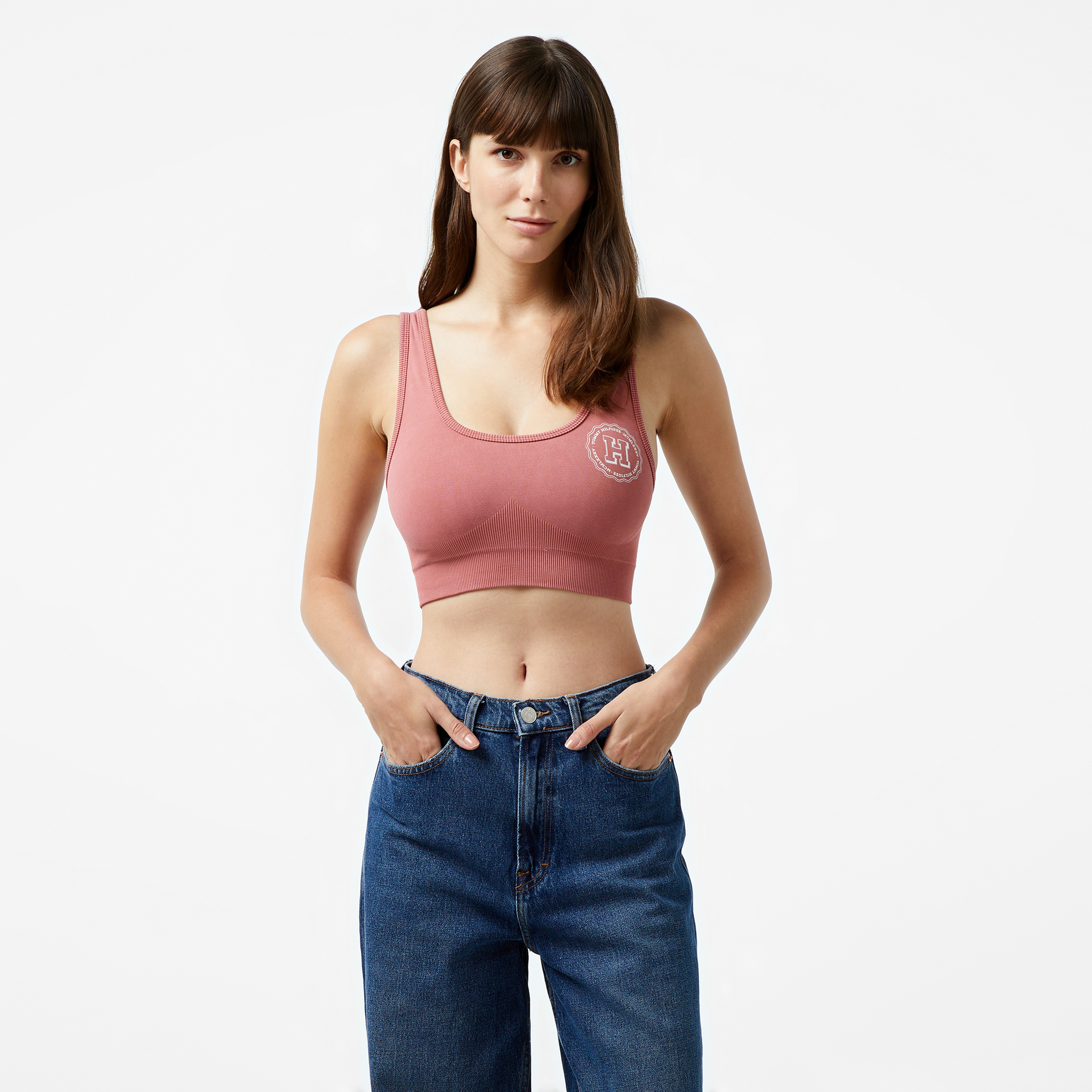 Tommy Hilfiger Kadın Pembe Bra