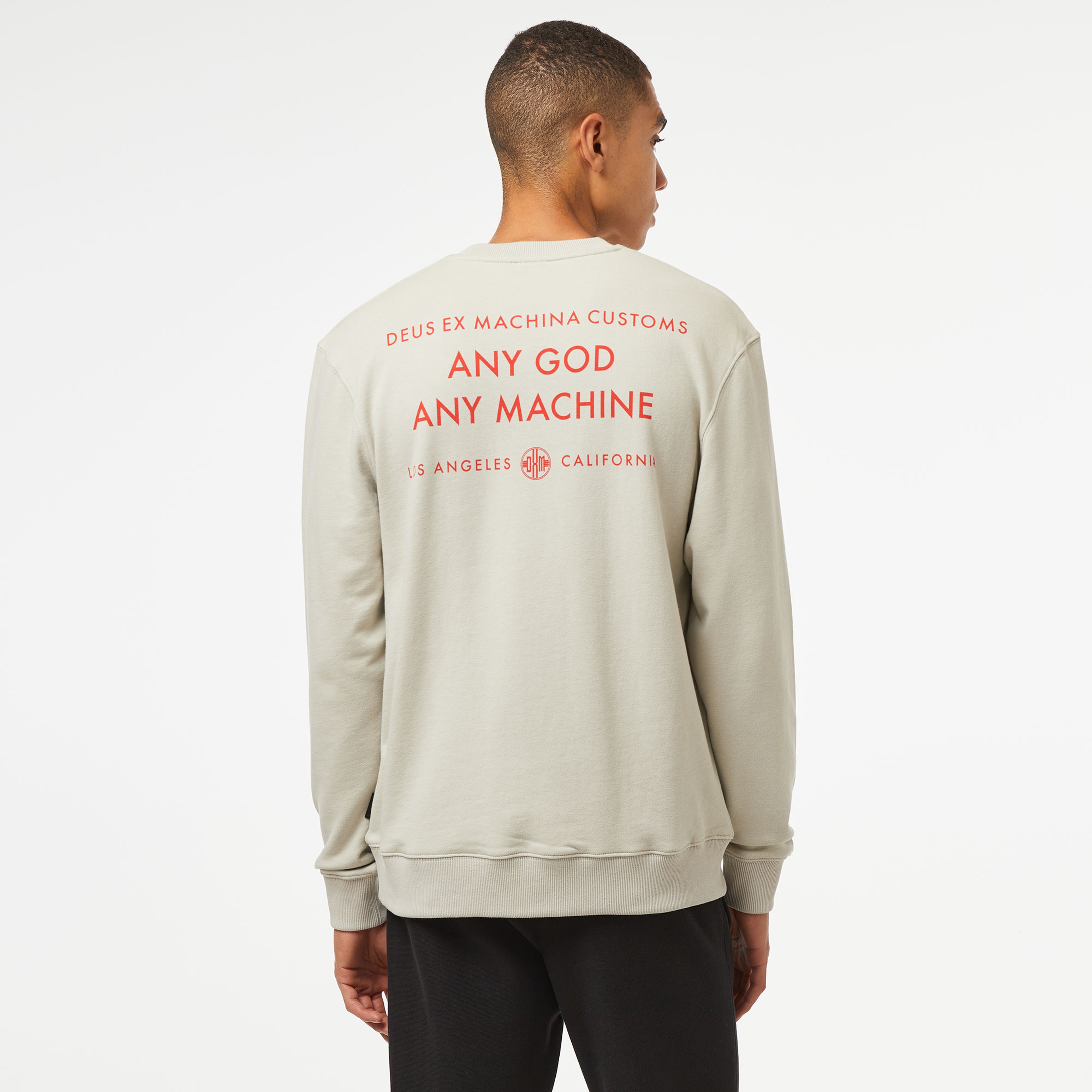 Deus Ex Machina Tenor Crew Erkek Bej Sweatshirt