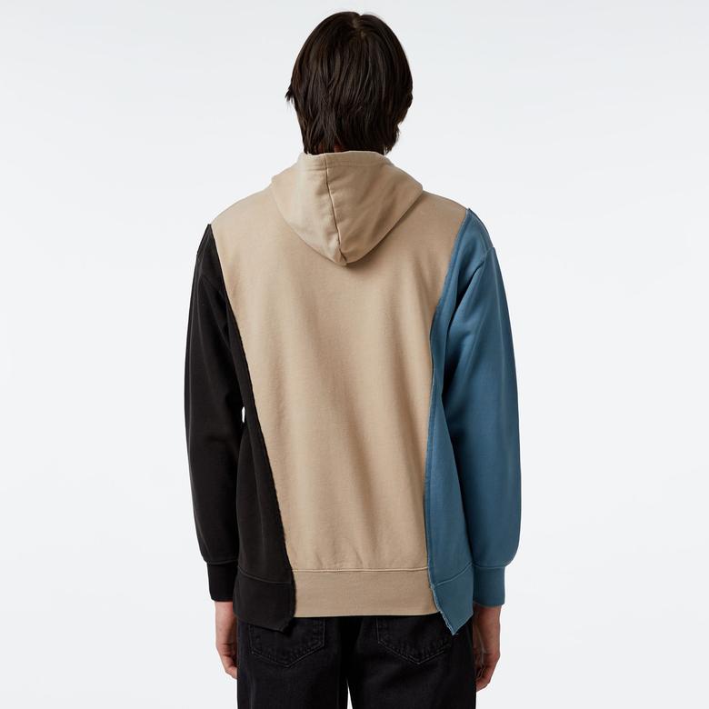 Market Designer Panel Erkek Renkli Sweatshirt