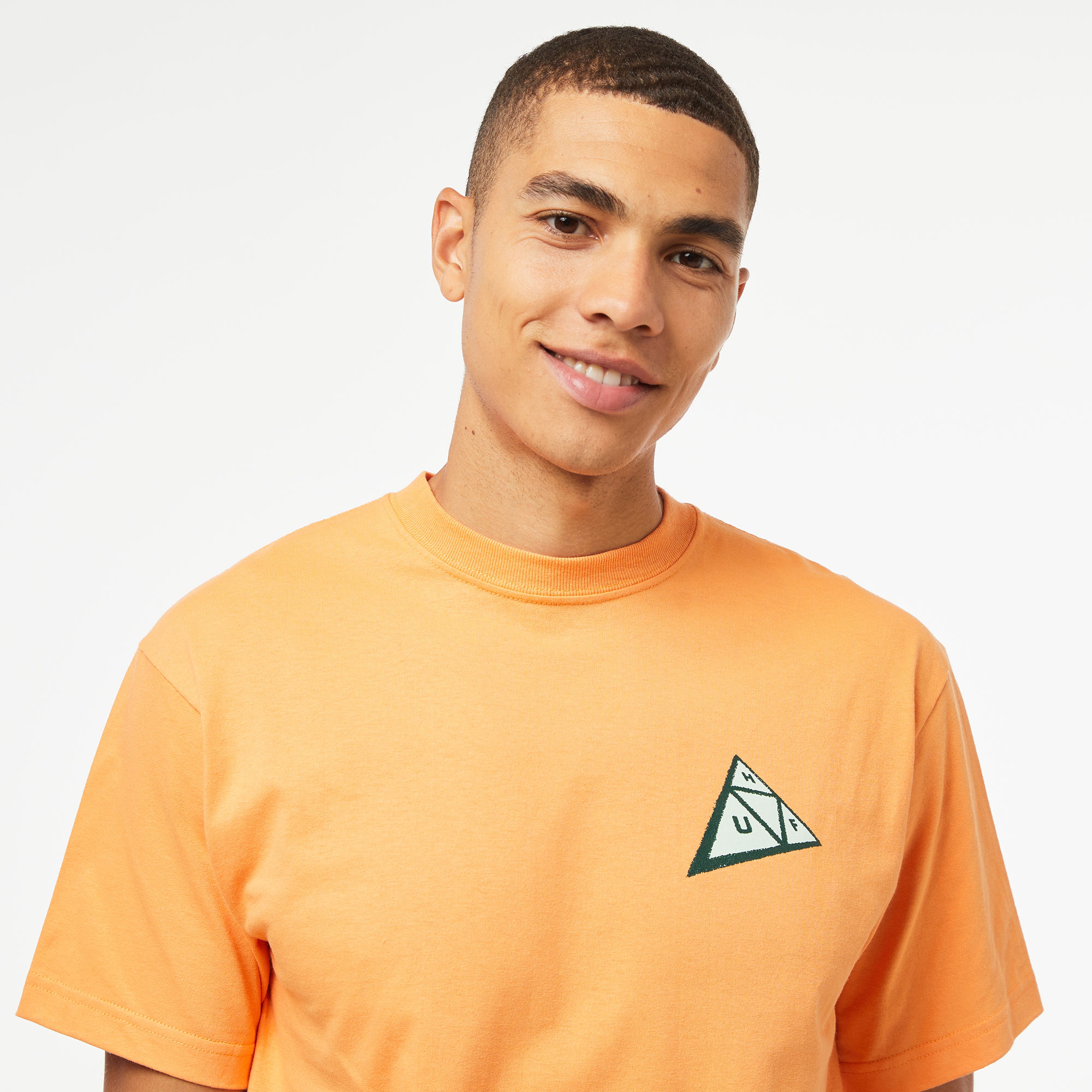 HUF Skewed Tt S/S Erkek Turuncu T-Shirt