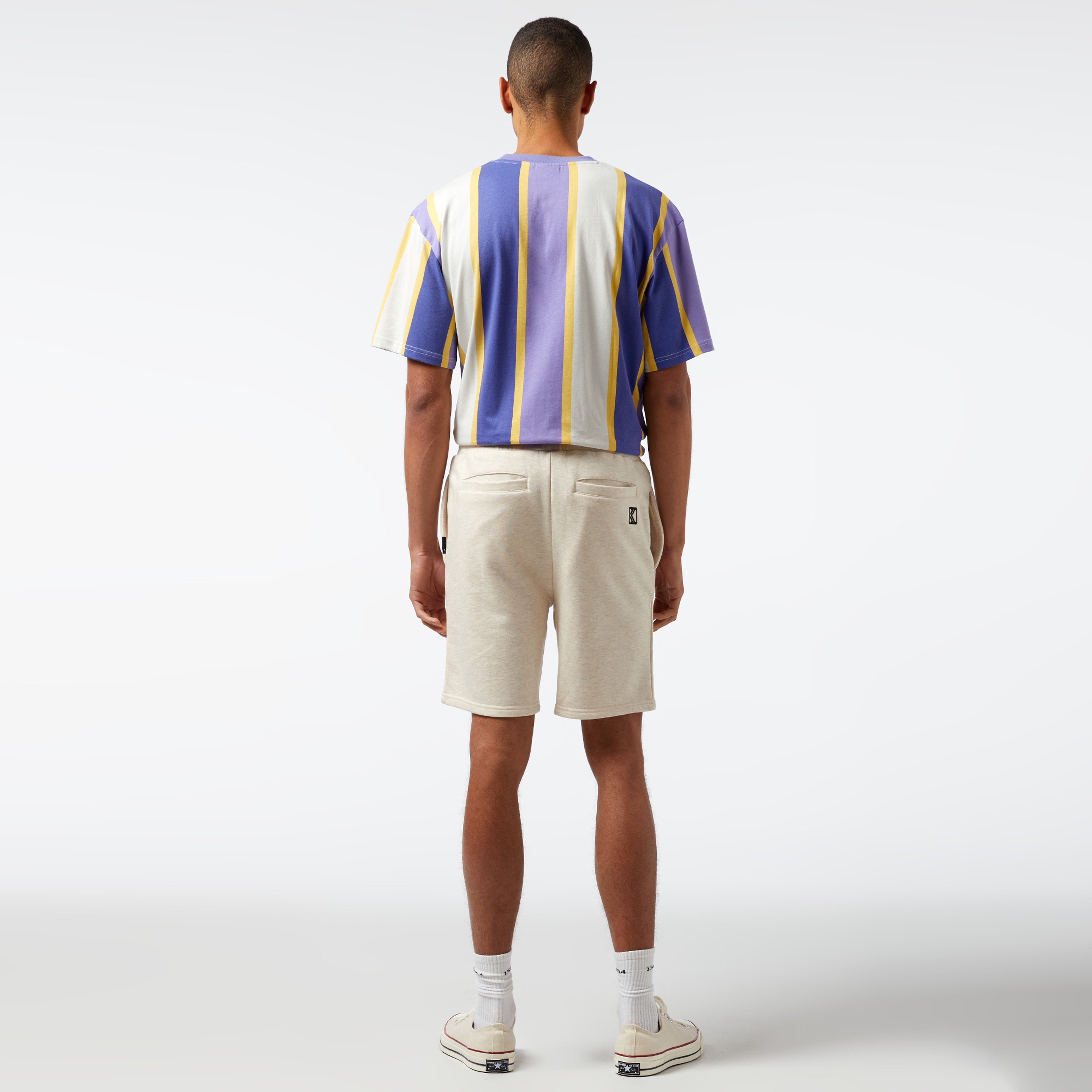 Karl Kani Small Sign. Diner Erkek Krem Rengi Şort