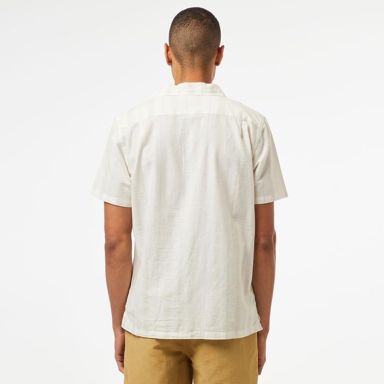 Vans Carnell Woven Erkek Beyaz T-Shirt