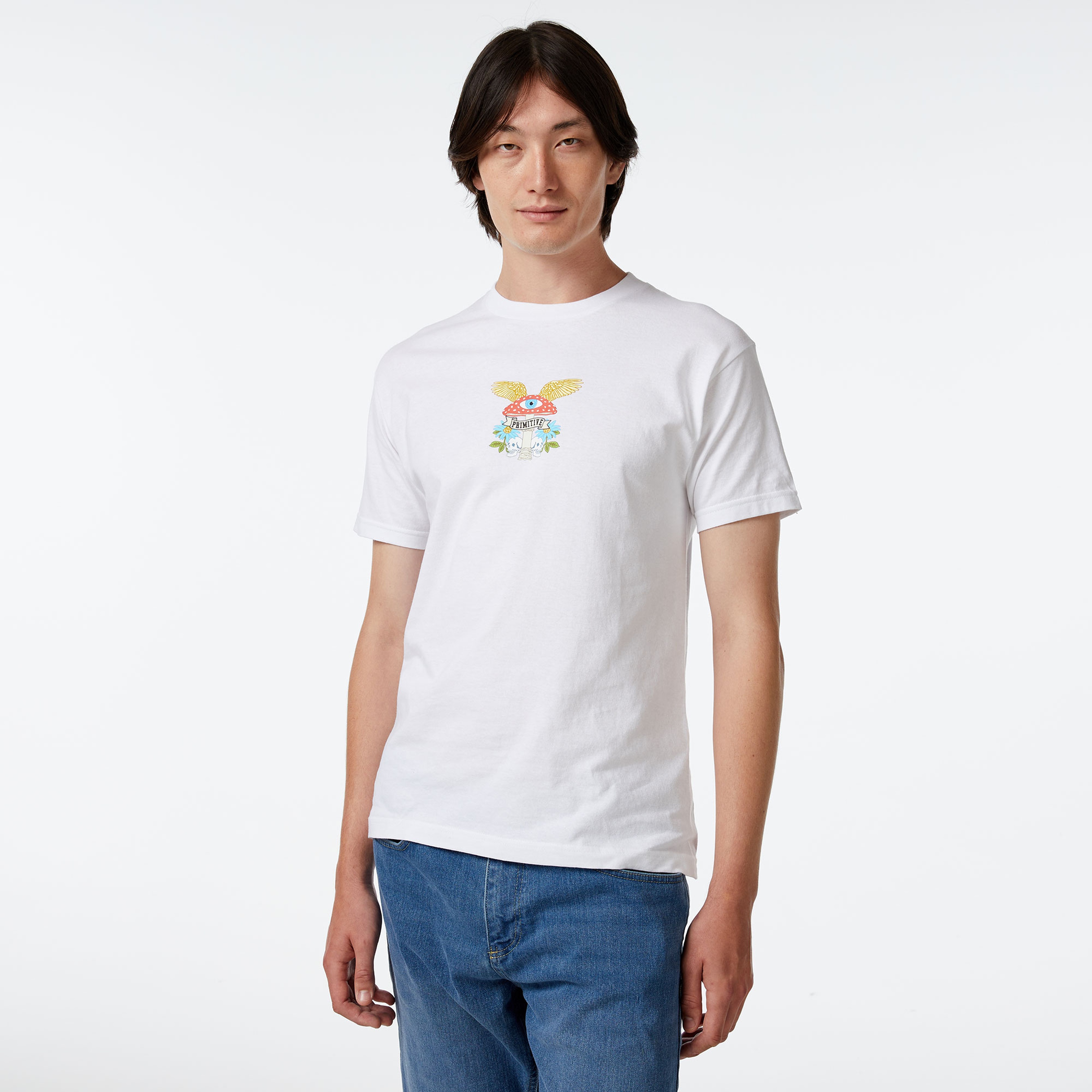 Primitive Altar Erkek Beyaz T-Shirt