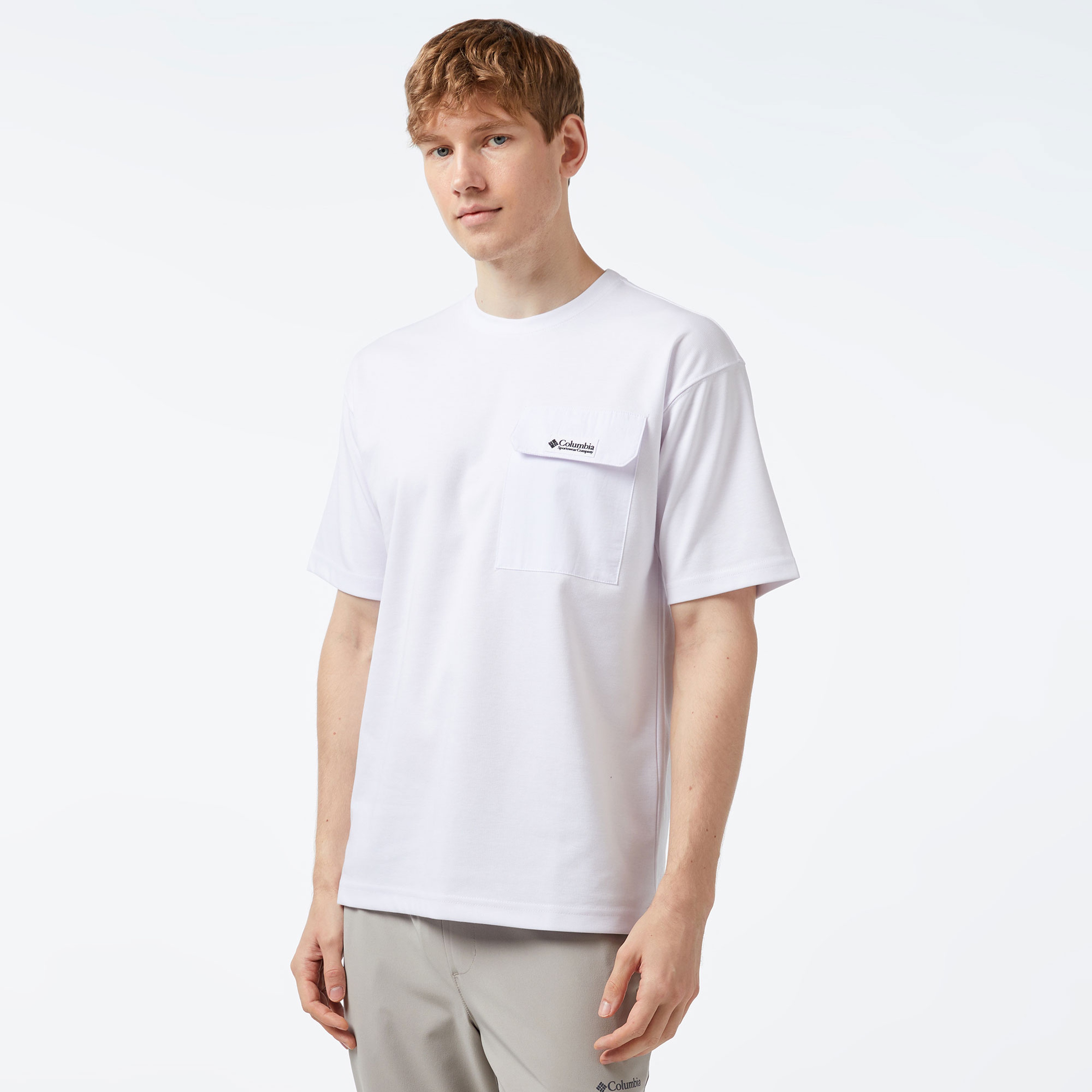 Columbia Erkek Beyaz T-Shirt